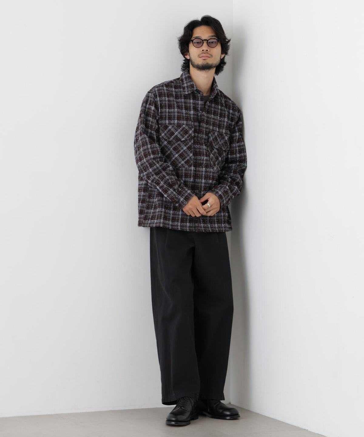 グレインネップCPOシャツ