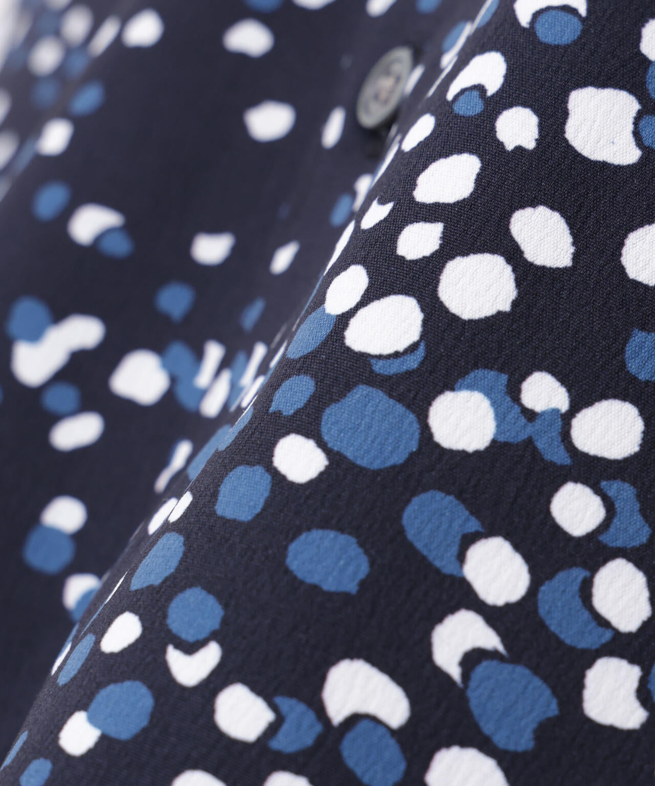 EDITORIAL PRINT レギュラーカラーシャツ