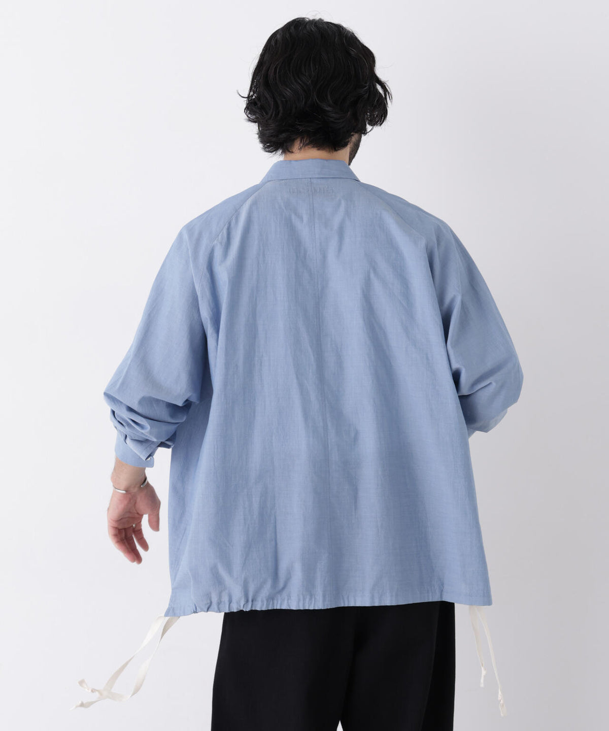 「OtoNANO」2WAYコーチシャツコットンローン/プレーン