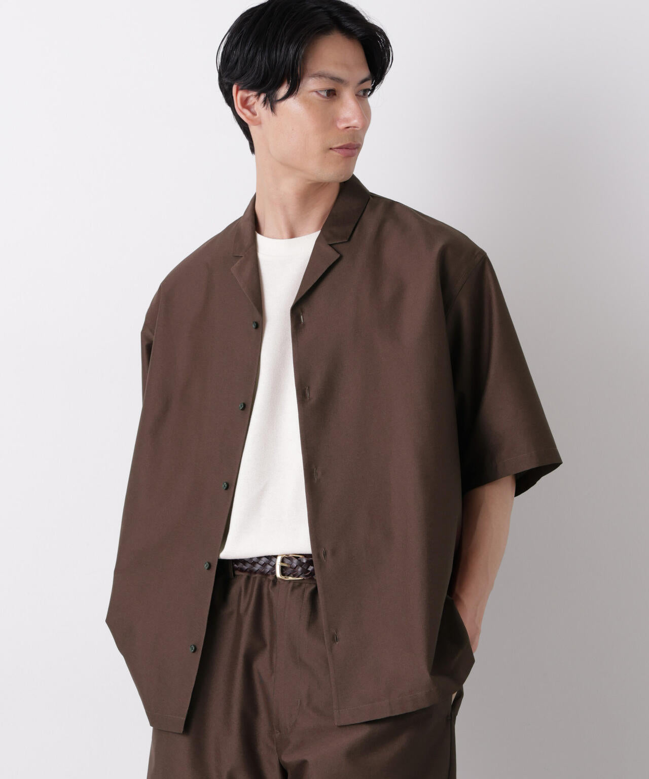 0 ZERO LAYER オープンカラーシャツ(セットアップ可)