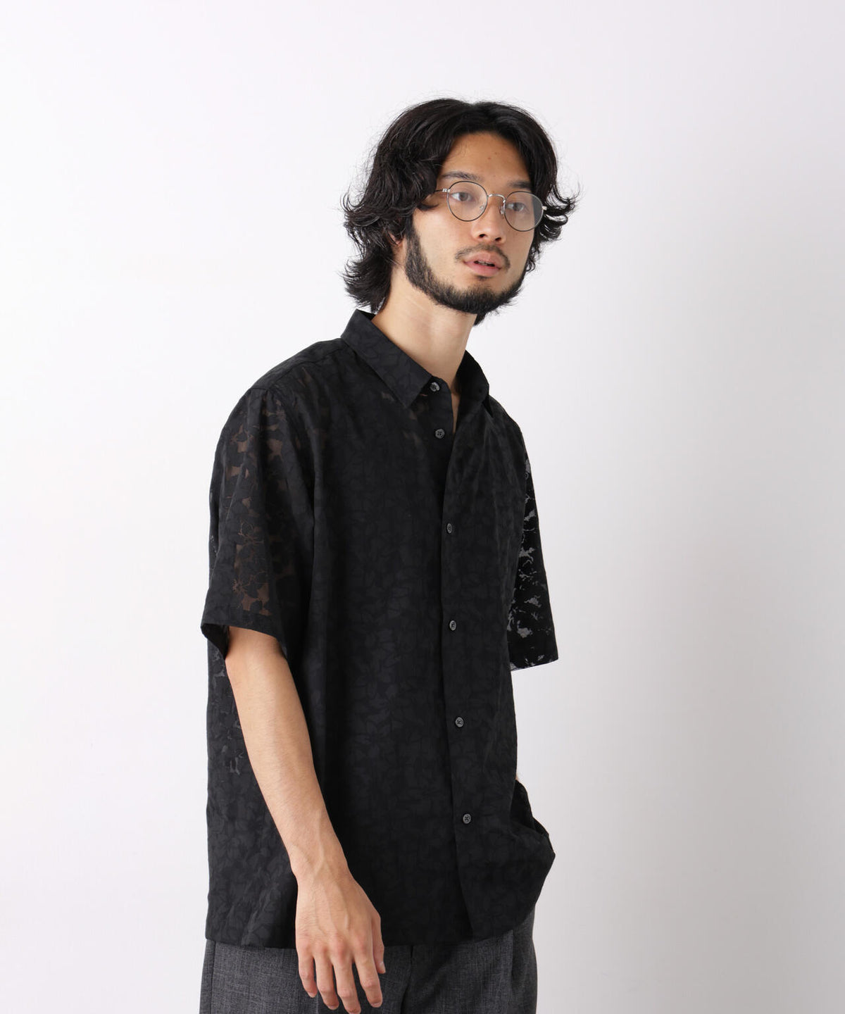 181cm B:75 W:73 H:90 着用サイズ:L