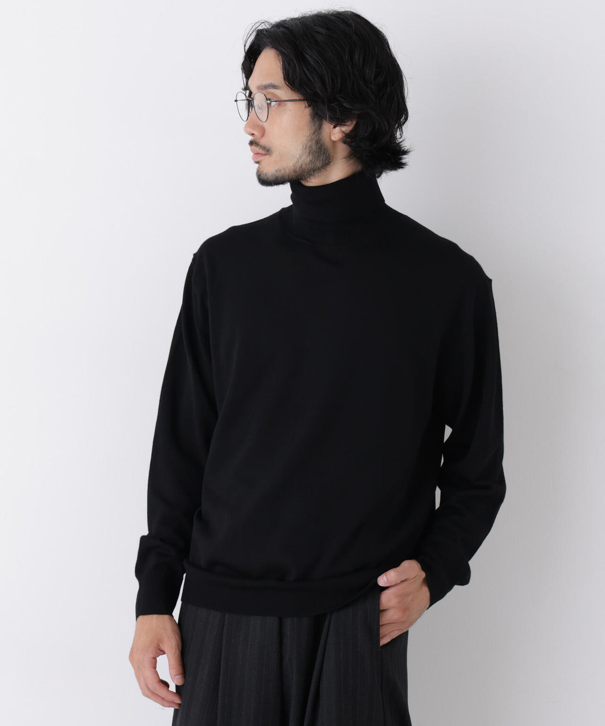 181cm B:75 W:73 H:90 着用サイズ:L
