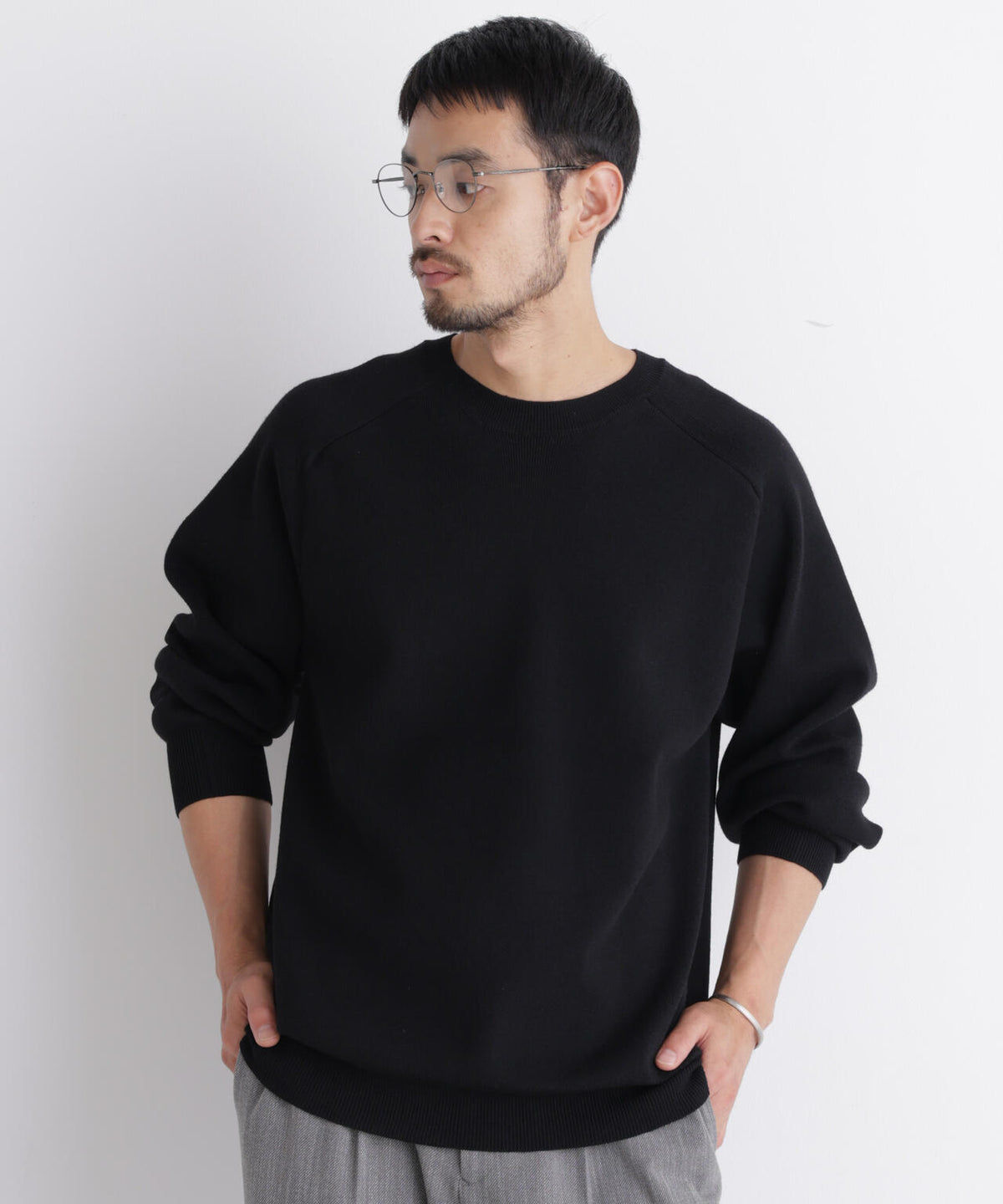 「OtoNANO」総針スウェットライクニット