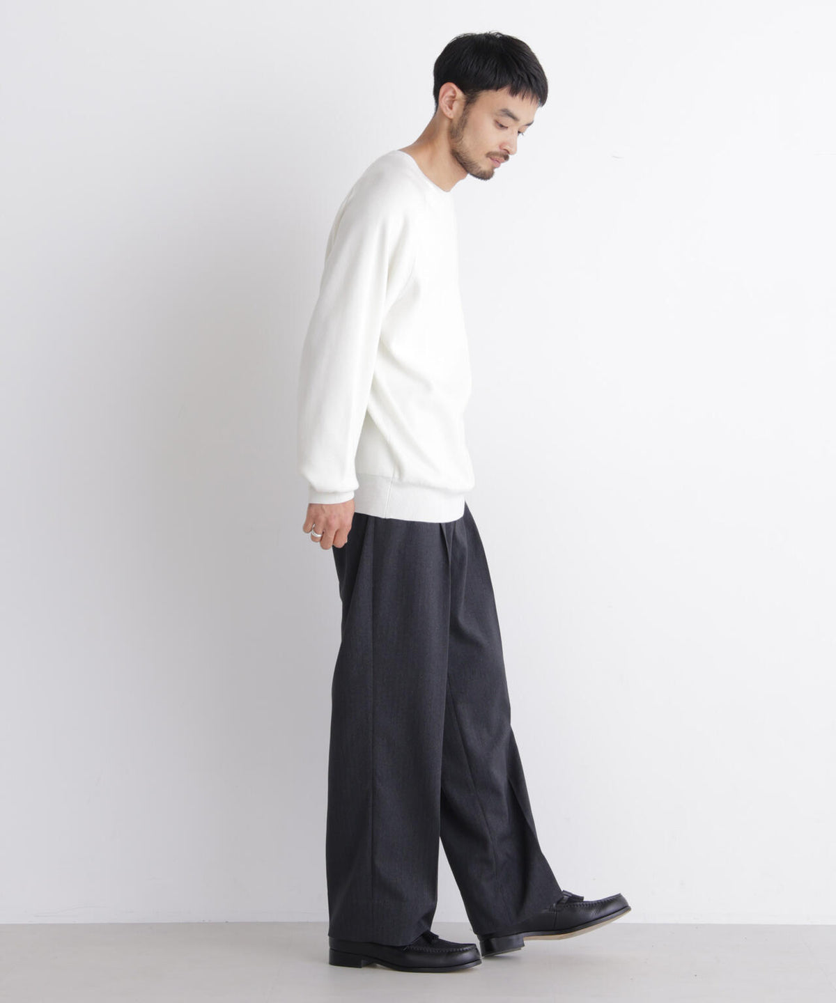 「OtoNANO」総針スウェットライクニット