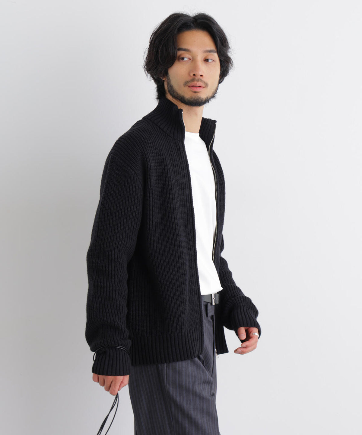 181cm B:75 W:73 H:90 着用サイズ:L