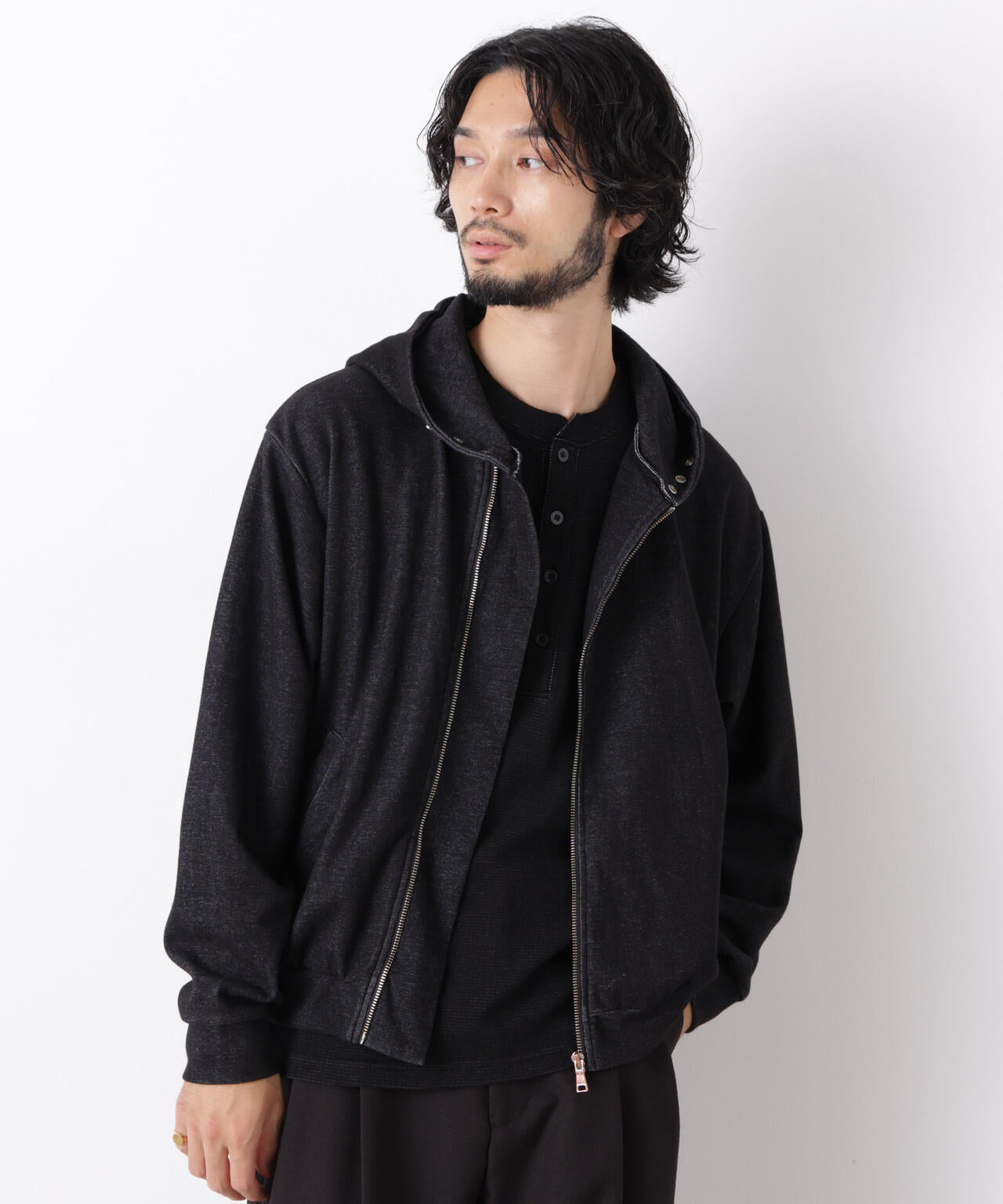 「surplus」 フーディージップパーカー