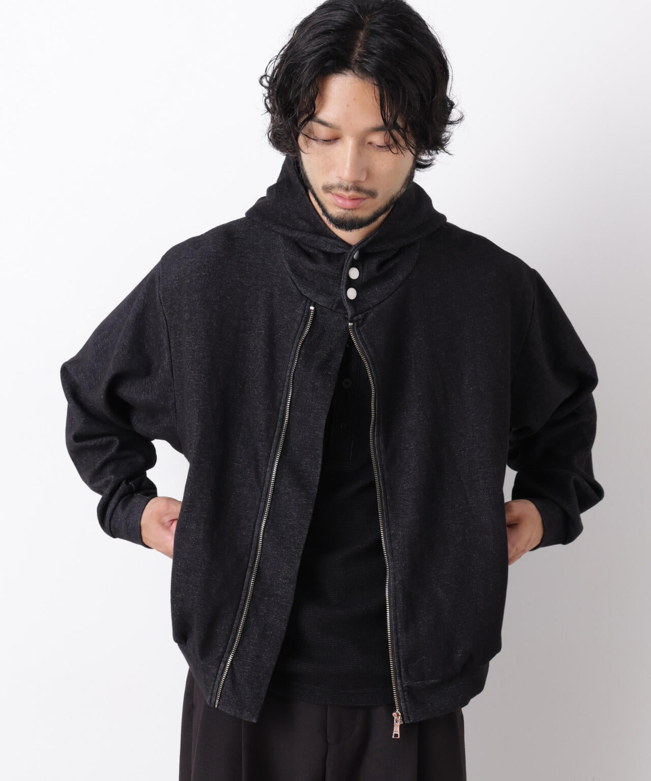 「surplus」 フーディージップパーカー