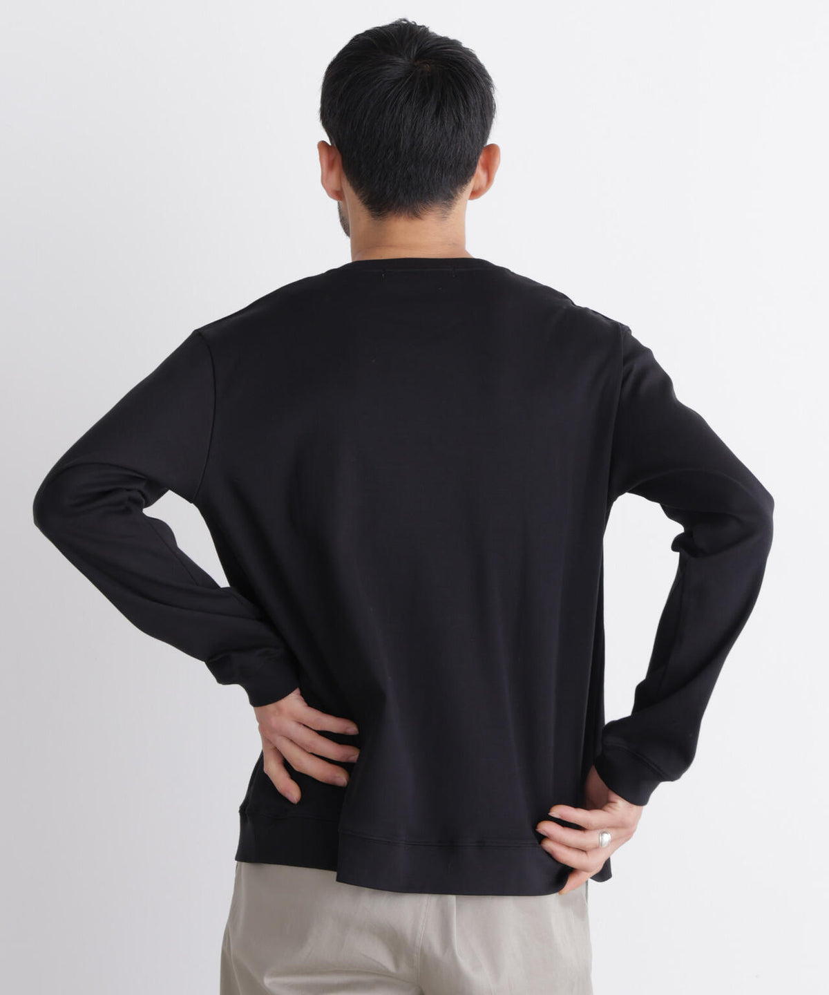 「FORMAL JERSEY」クルーネックカットソー長袖