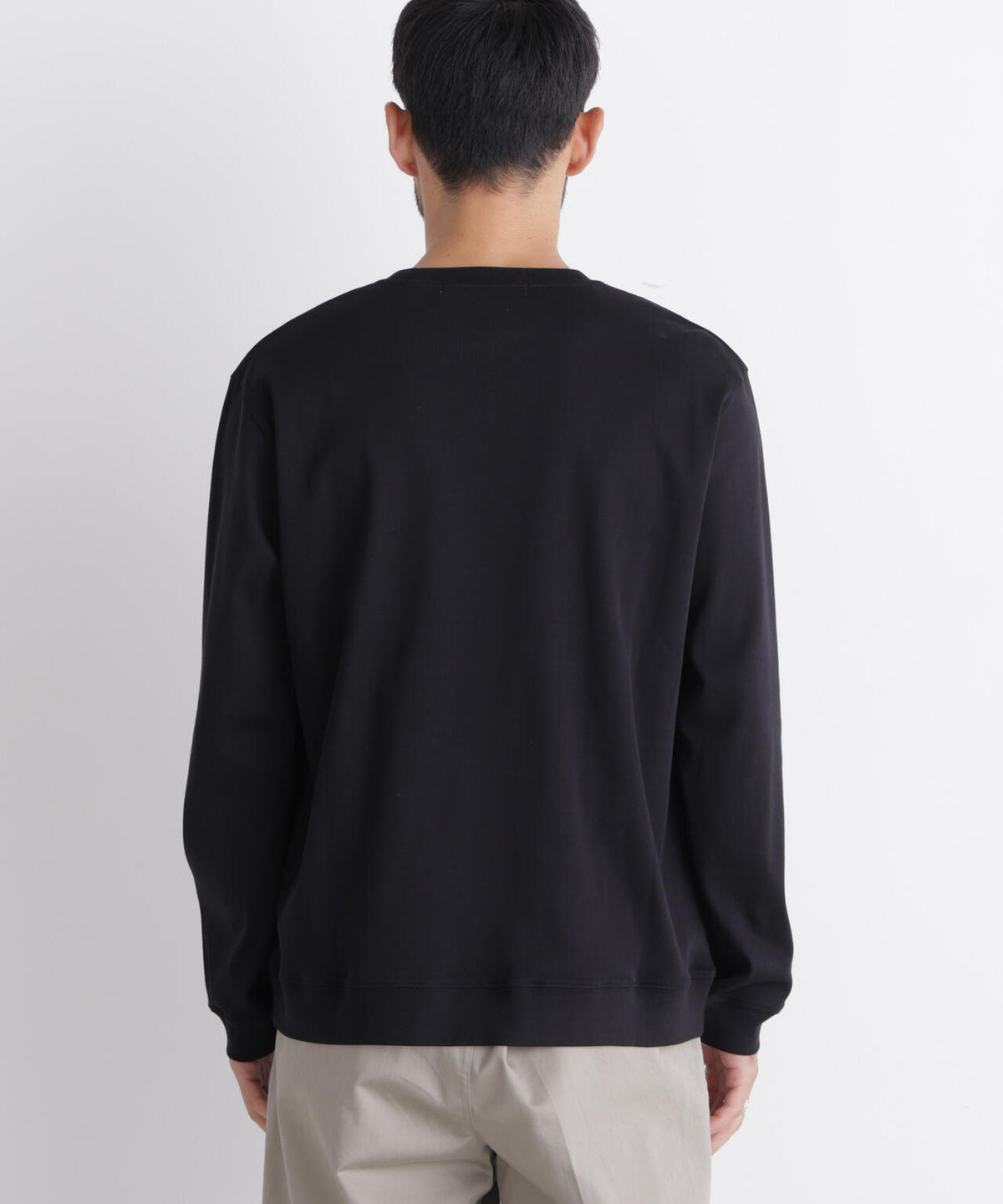 「FORMAL JERSEY」クルーネックカットソー長袖