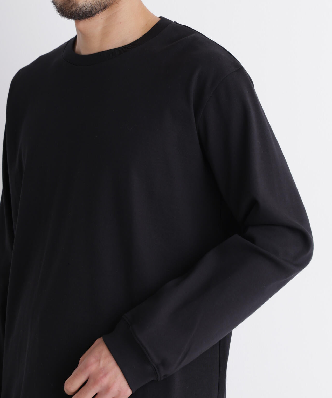 「FORMAL JERSEY」クルーネックカットソー長袖