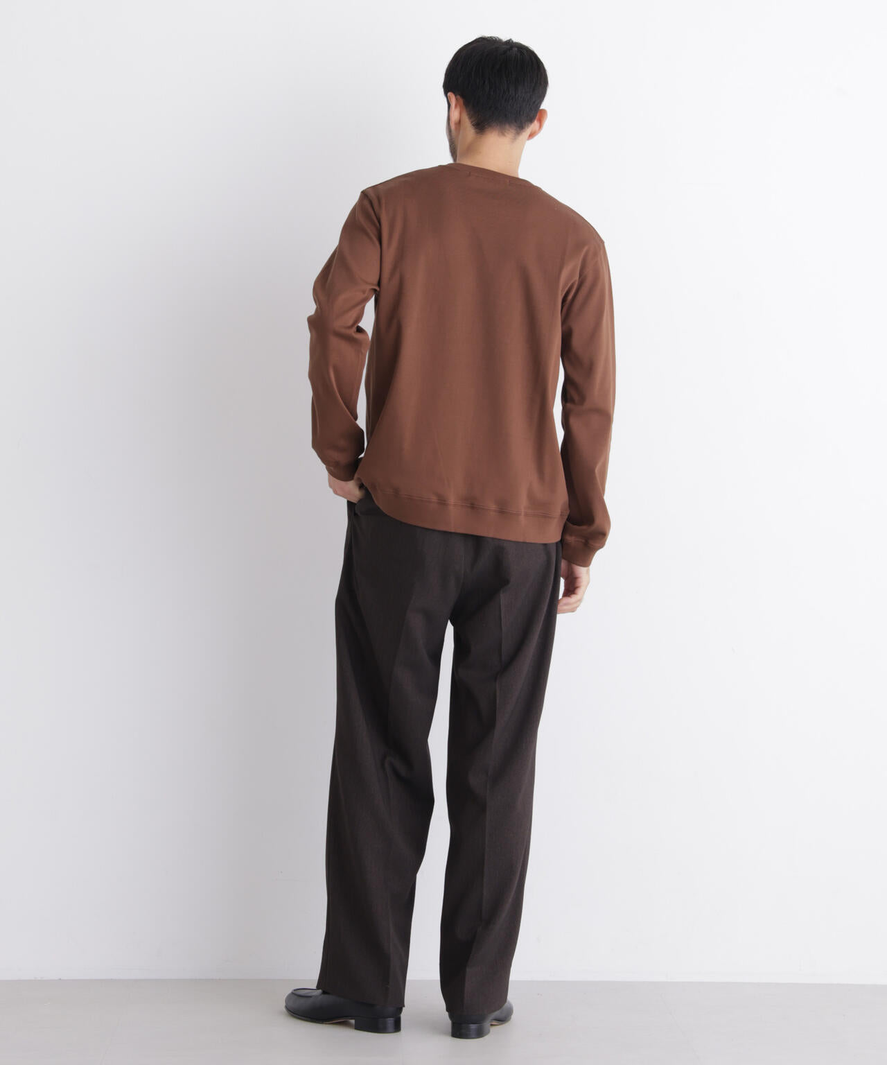 「FORMAL JERSEY」クルーネックカットソー長袖