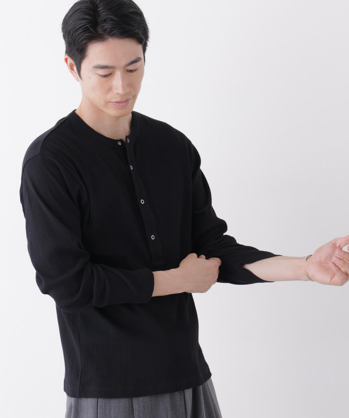 185cm B:92 W:77 H:90 着用サイズ:L