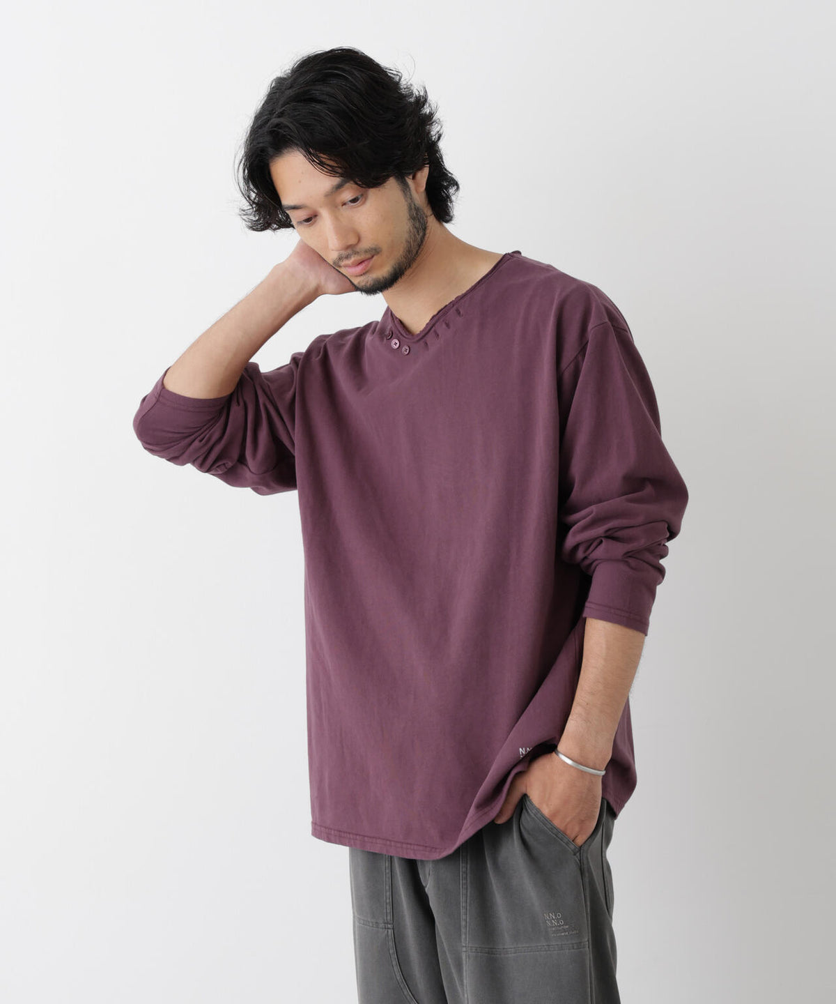 181cm B:75 W:73 H:90 着用サイズ:L
