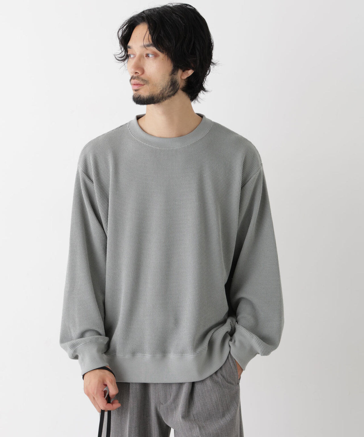 181cm B:75 W:73 H:90 着用サイズ:L