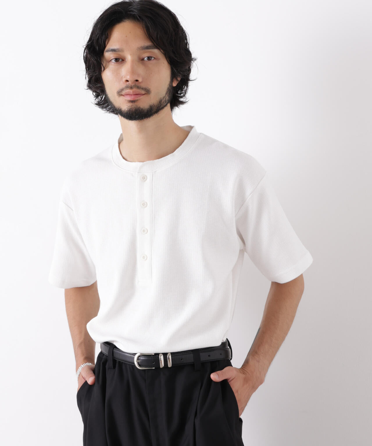 「surplus」 サーマルヘンリーハーフスリーブ