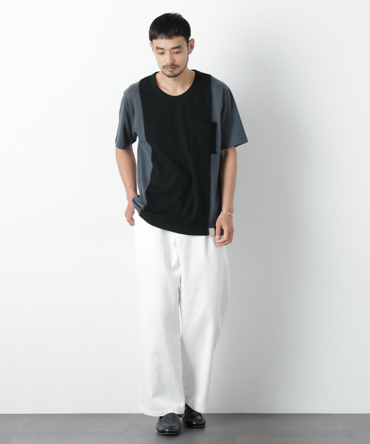 Raffy Cotton Jersey_切替Tシャツ