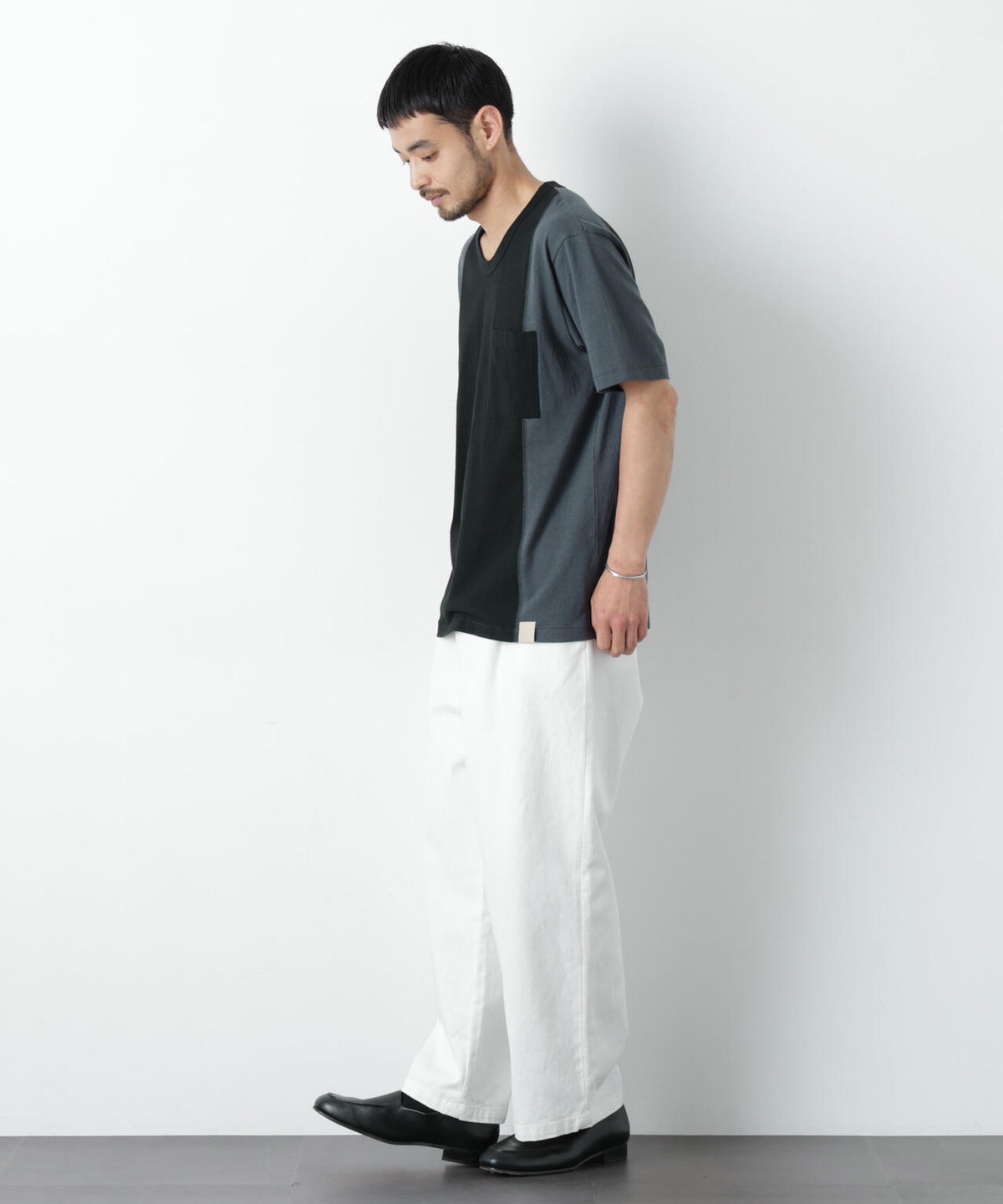 Raffy Cotton Jersey_切替Tシャツ
