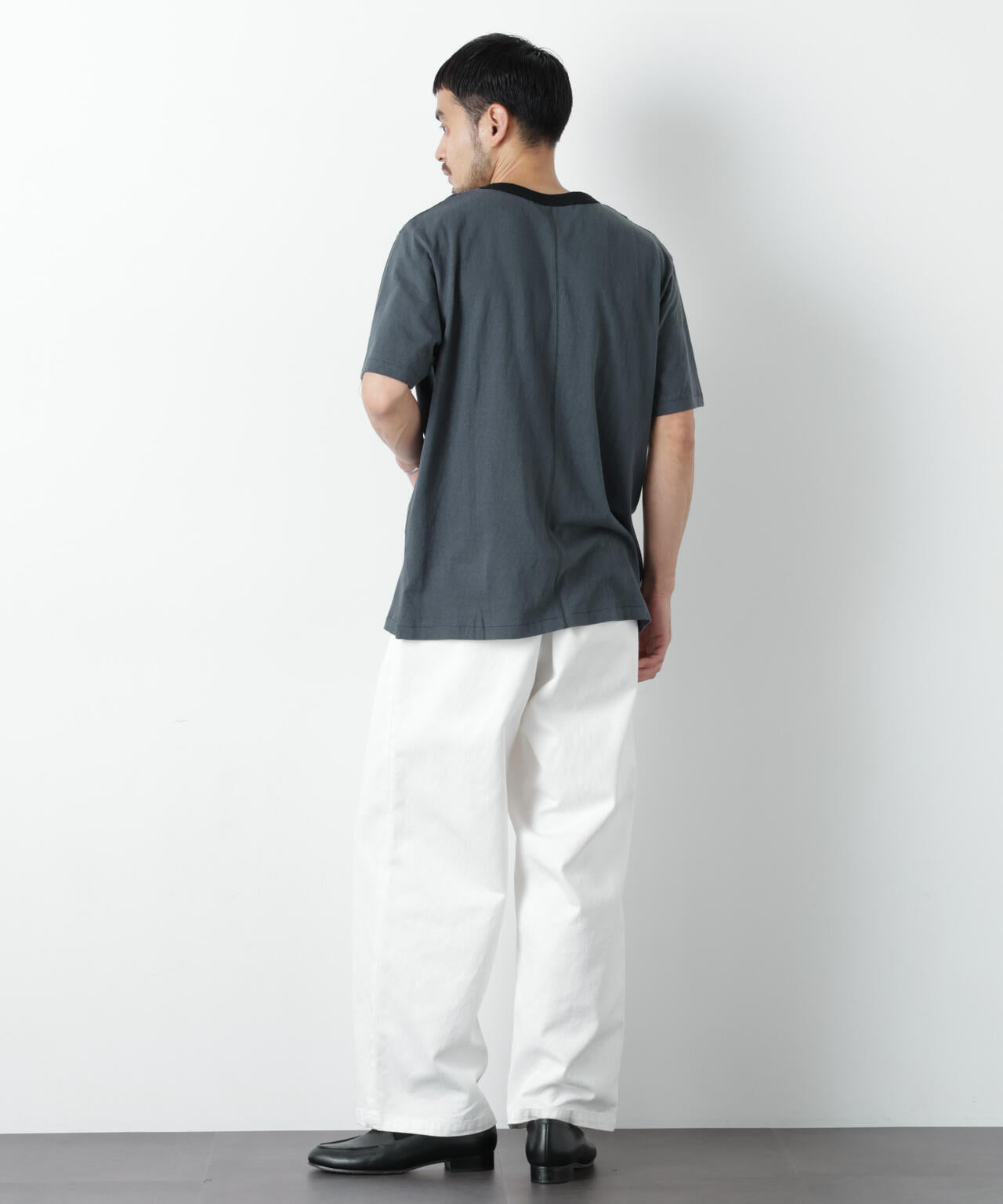 Raffy Cotton Jersey_切替Tシャツ
