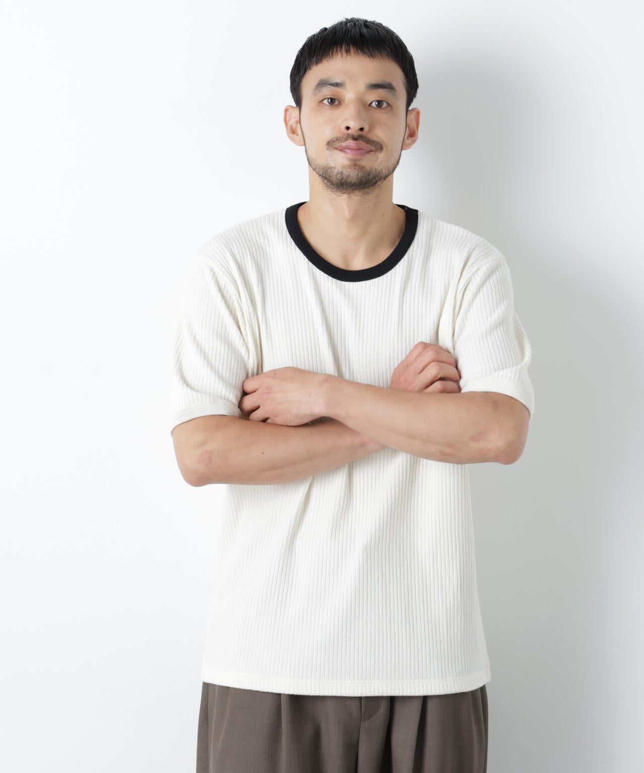 180cm B:89 W:70 H:91 着用サイズ:L