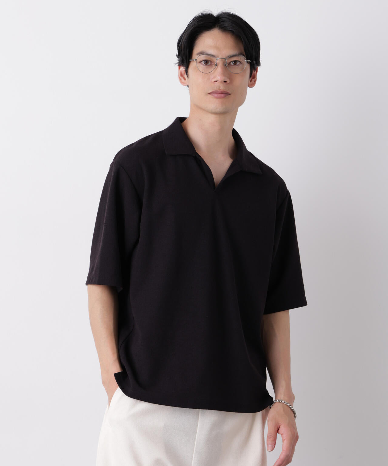 180cm B:88 W:75 H:92 着用サイズ:L