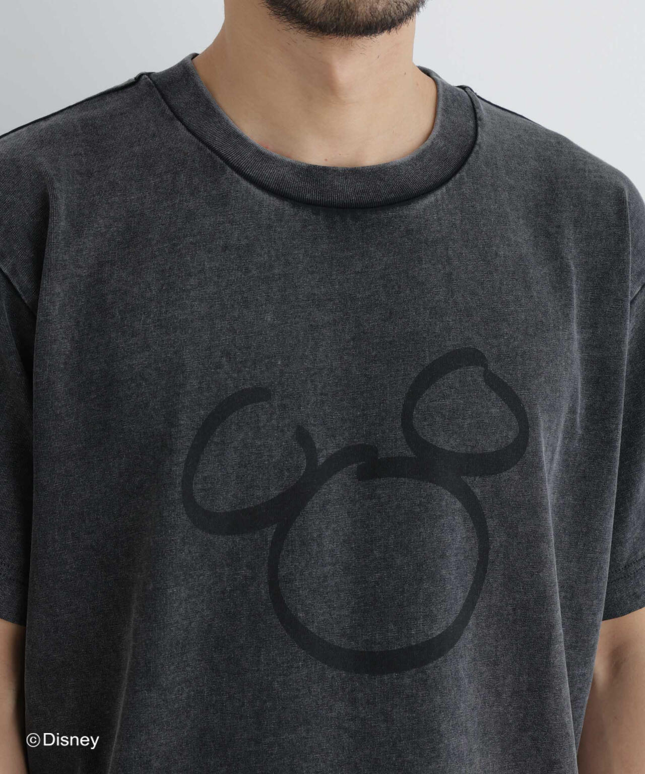 NANO×DISNEY ミッキーマウス フェードTシャツ