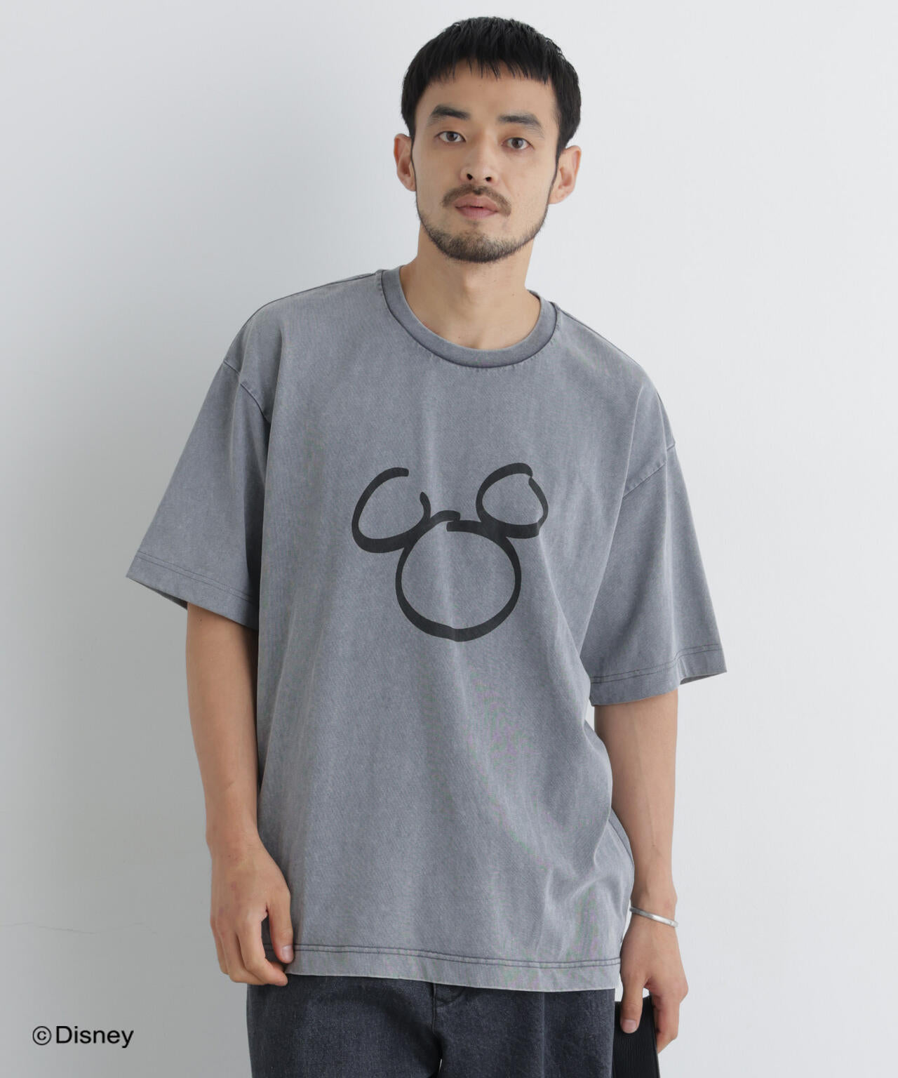 NANO×DISNEY ミッキーマウス フェードTシャツ