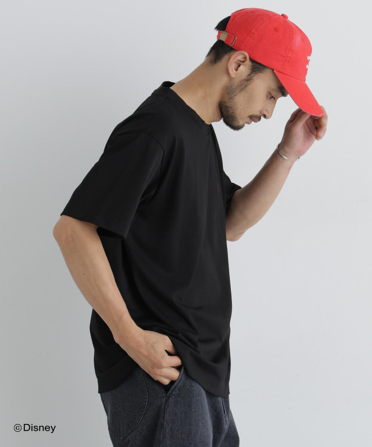 NANO×DISNEY ミッキーマウス 刺繍Tシャツ
