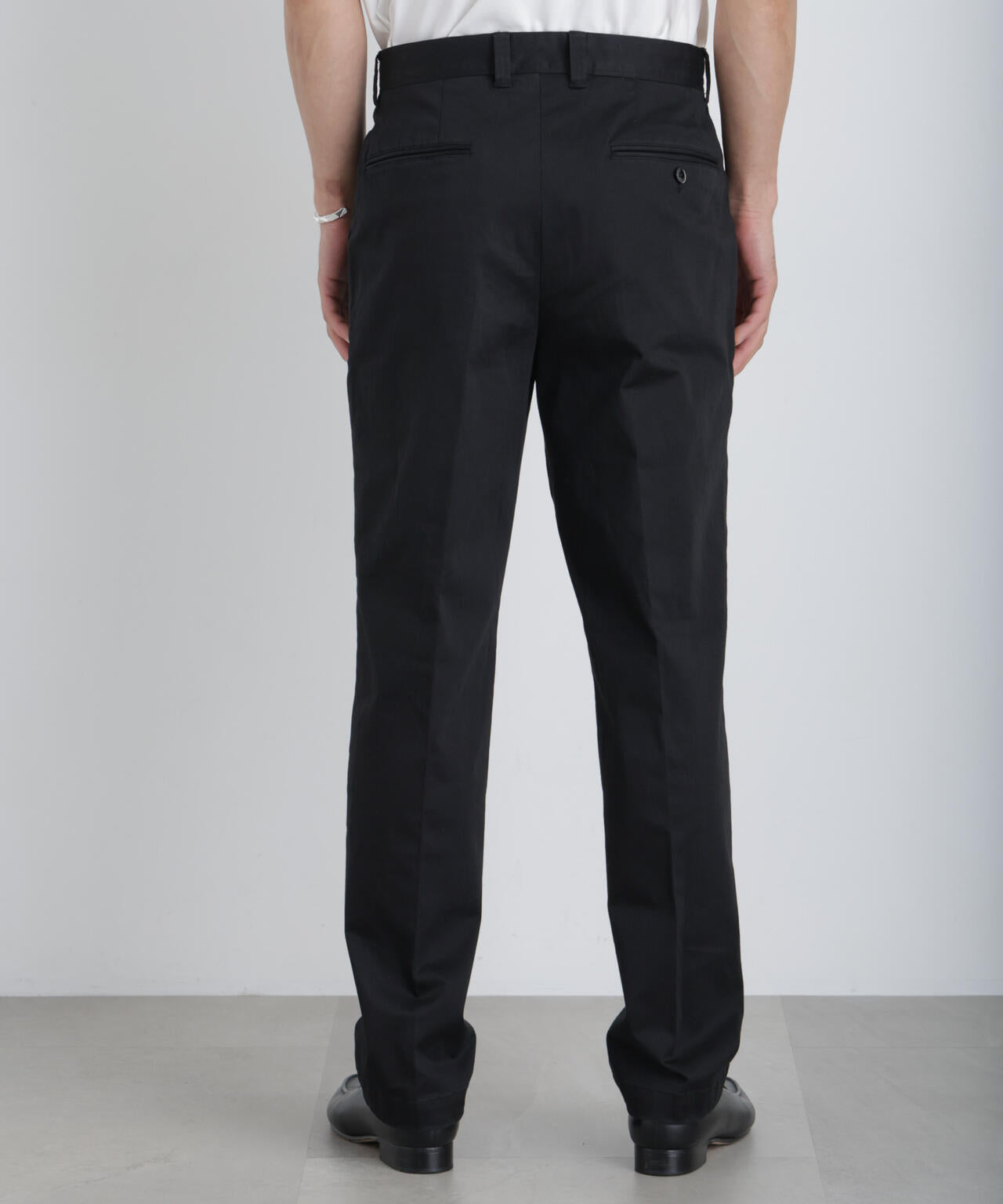 NewOnTrousers フェードサテンSlim テーパー
