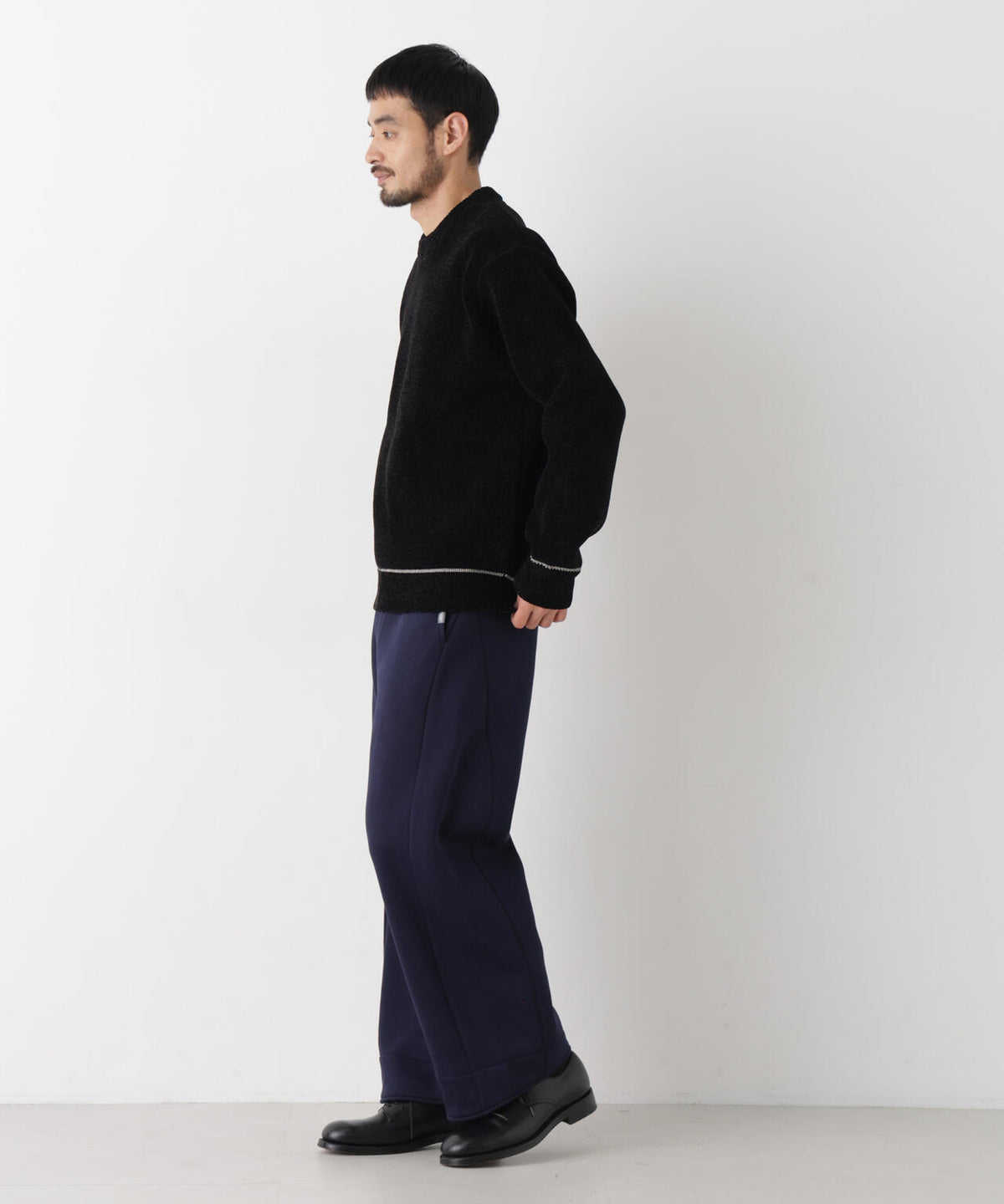 「PLAYFUL CODE」 コアフリース裏起毛ストレートパンツ
