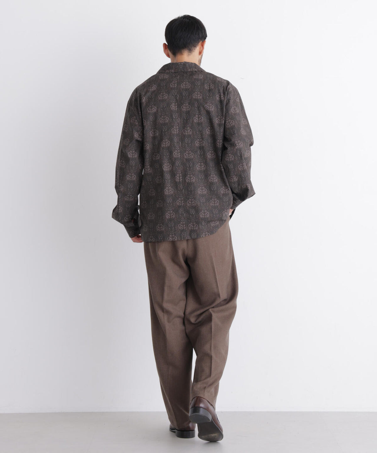 「OtoNANO」×masoret 1タックトラウザーズ