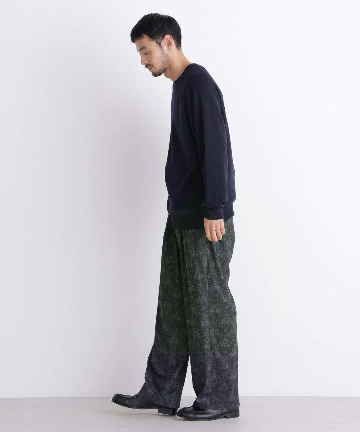 「OtoNANO」×masoret 1タックトラウザーズ