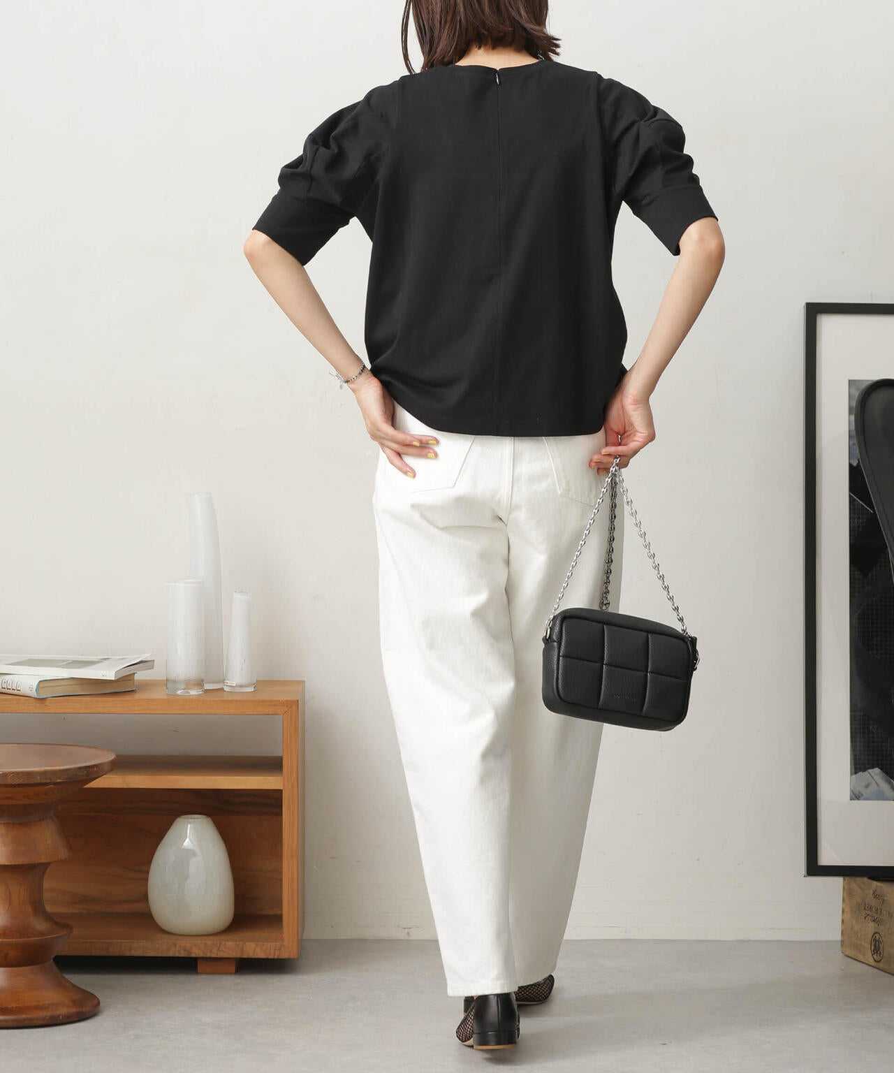 LB.03/Repurフォルムスリーブカットトップス