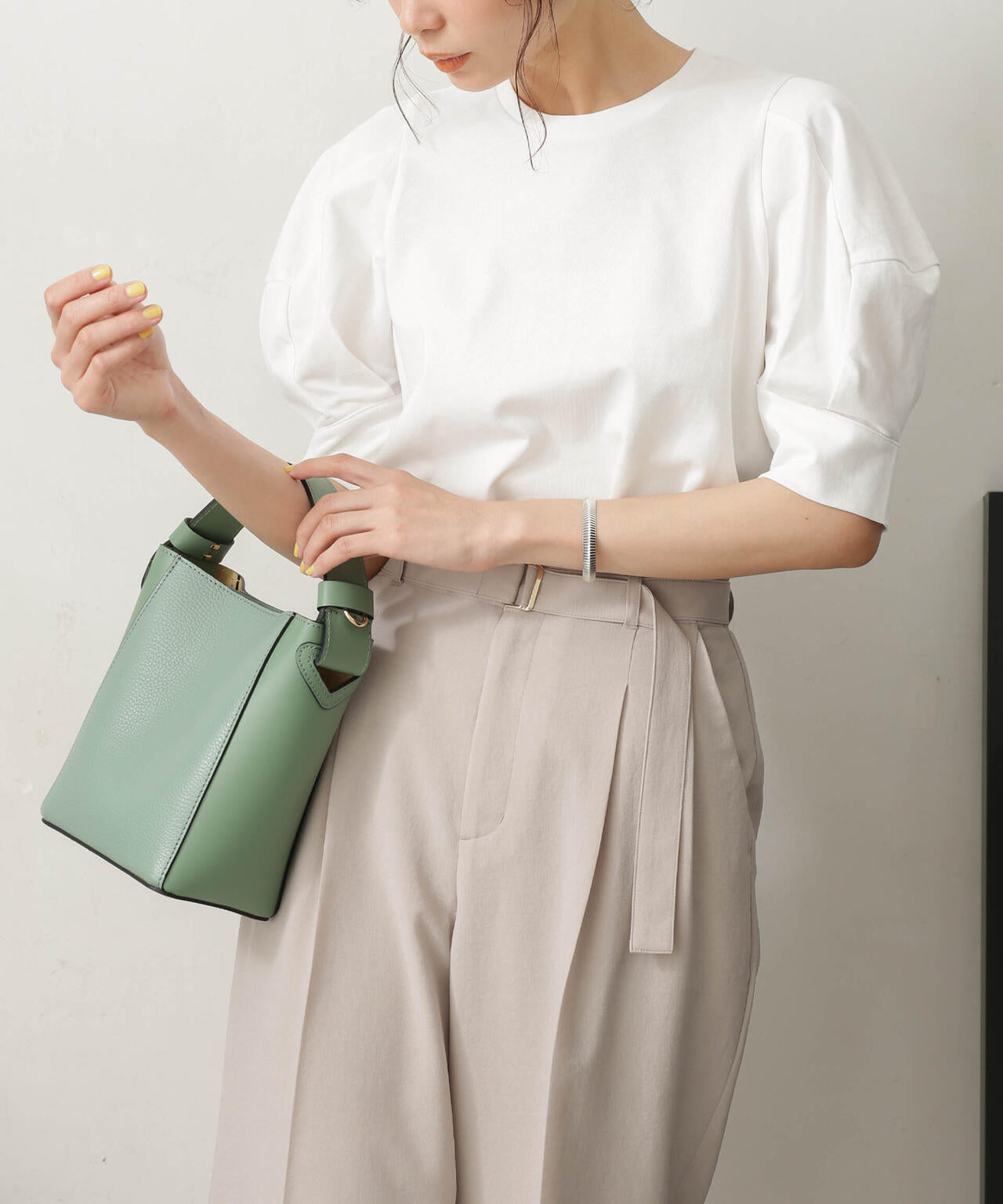 LB.03/Repurフォルムスリーブカットトップス