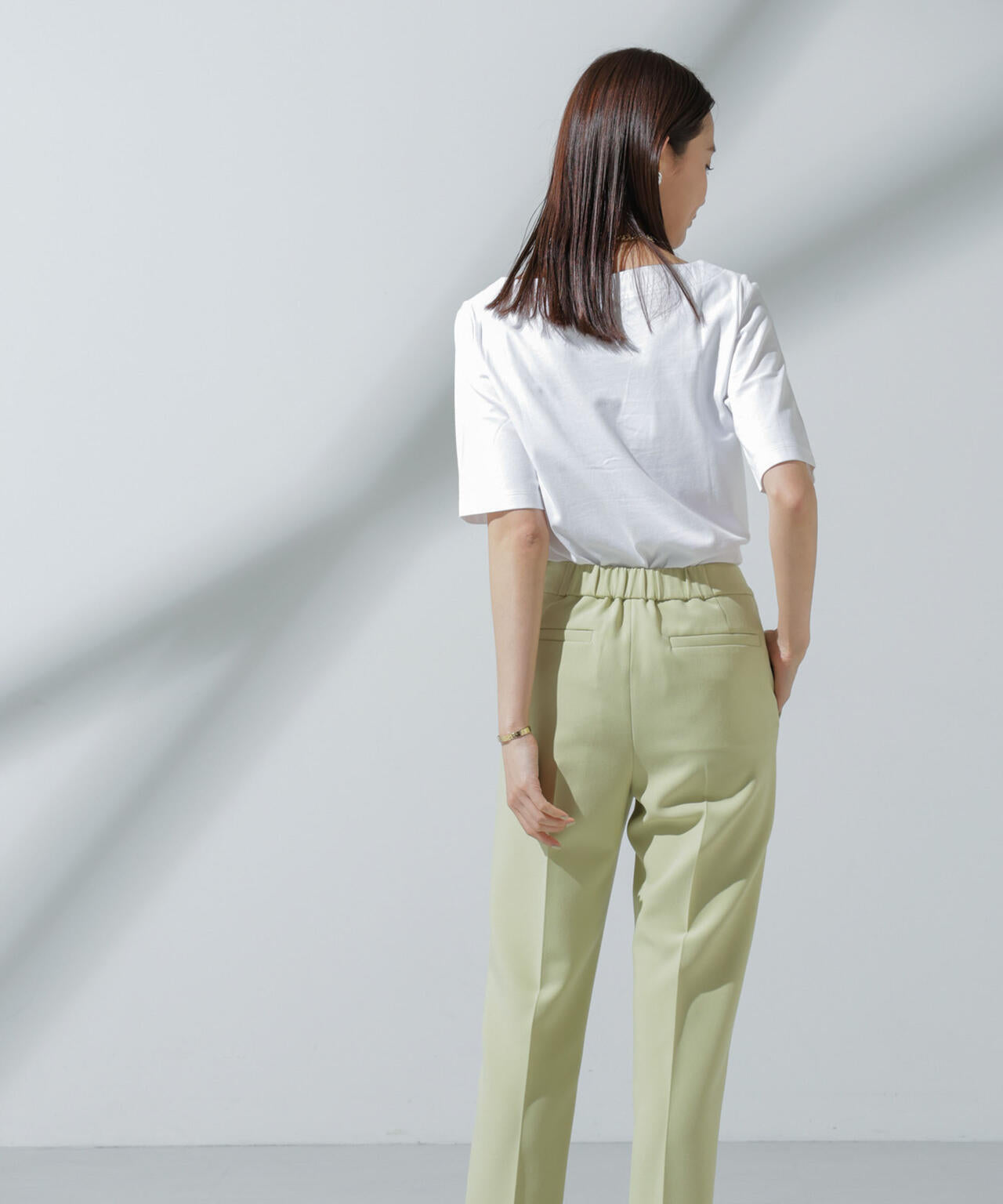 Anti Soaked(R) 汗染み防止 ボートネックTシャツ