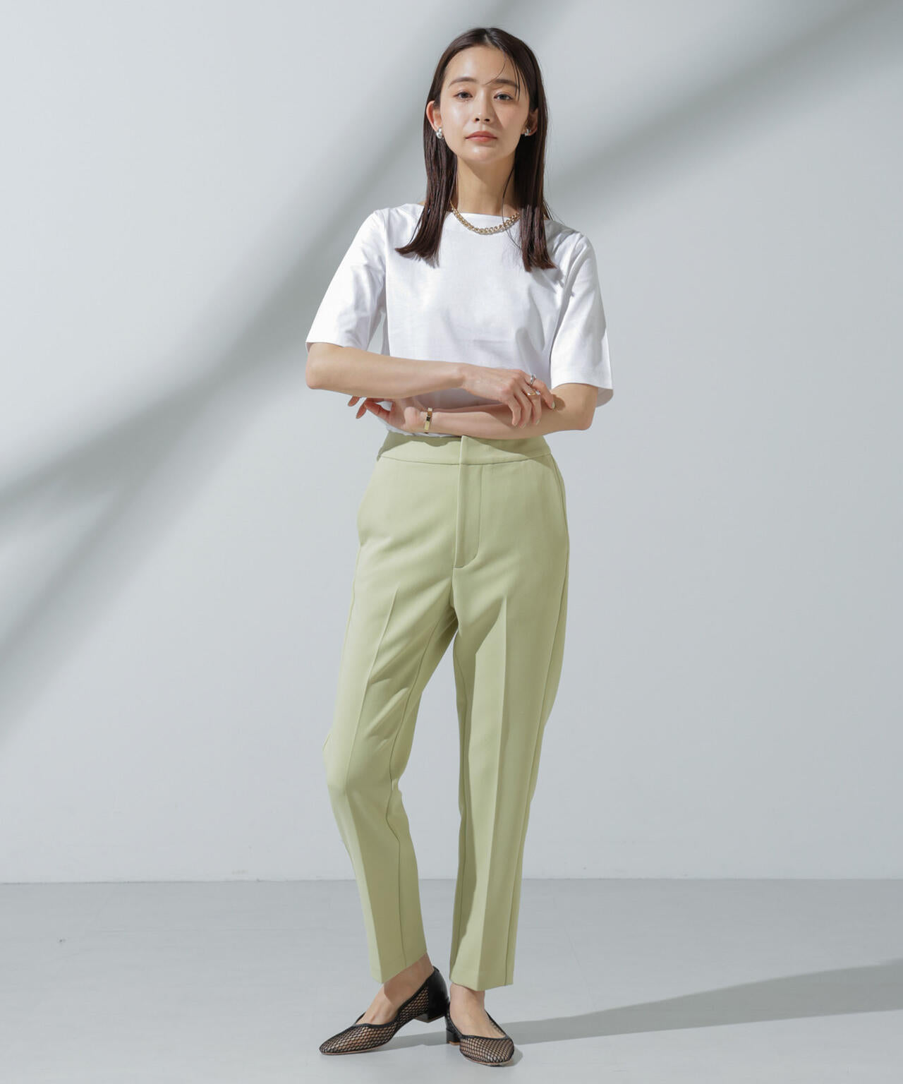 Anti Soaked(R) 汗染み防止 ボートネックTシャツ