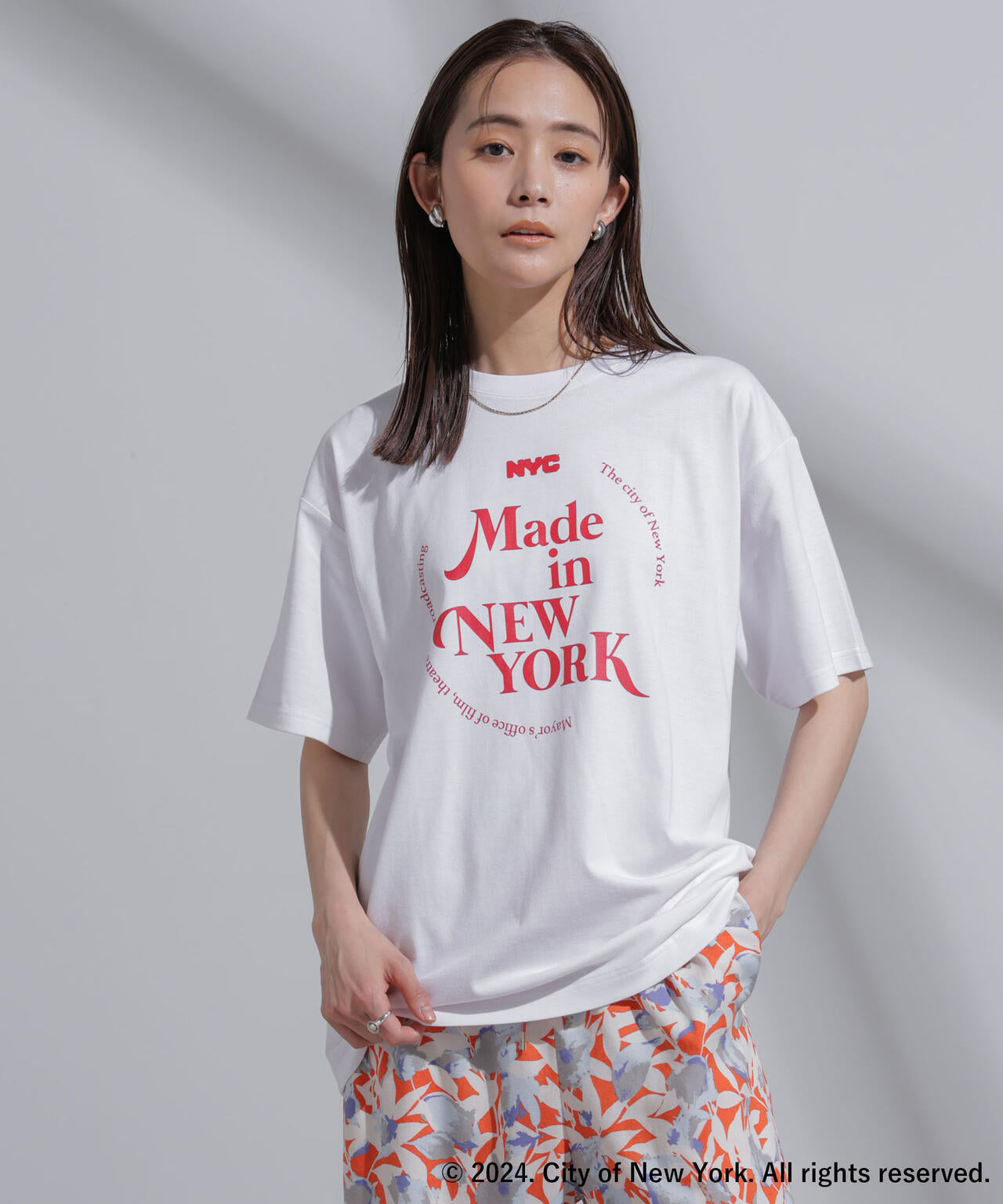 GOOD ROCK SPEED×Anti Soaked(R) 汗染み防止 NYC Tシャツ