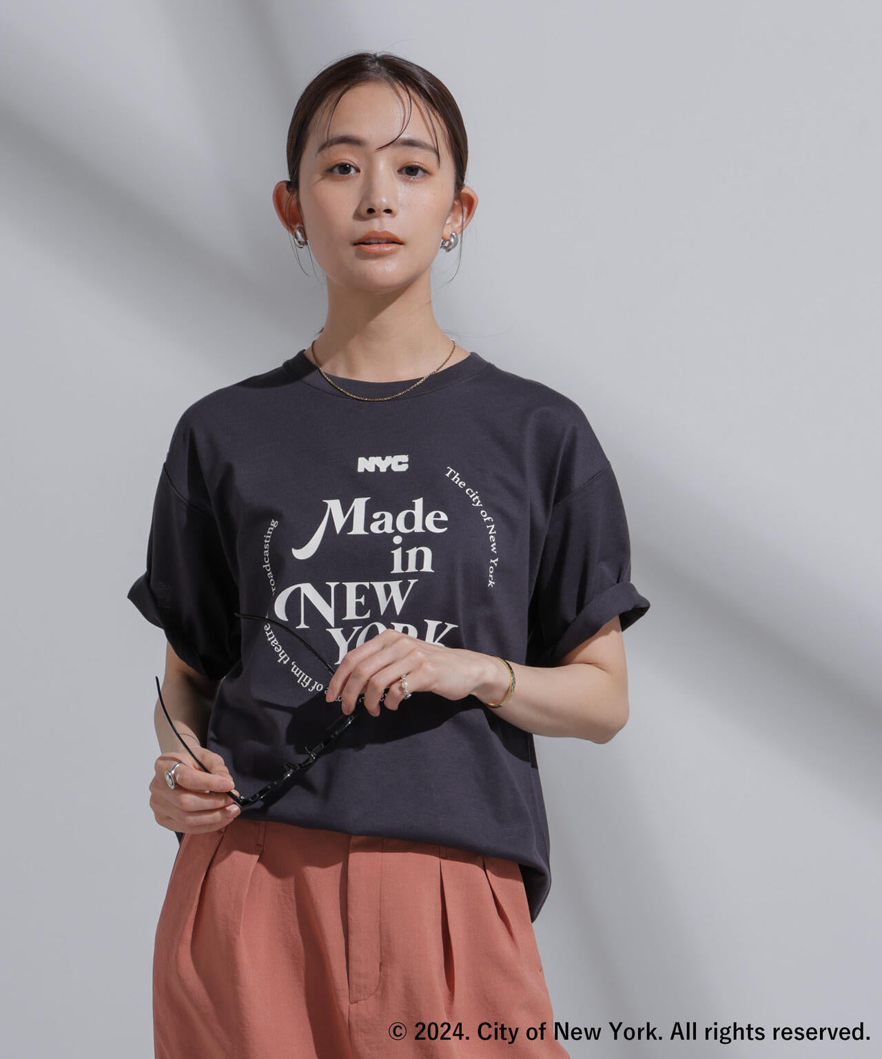 GOOD ROCK SPEED×Anti Soaked(R) 汗染み防止 NYC Tシャツ
