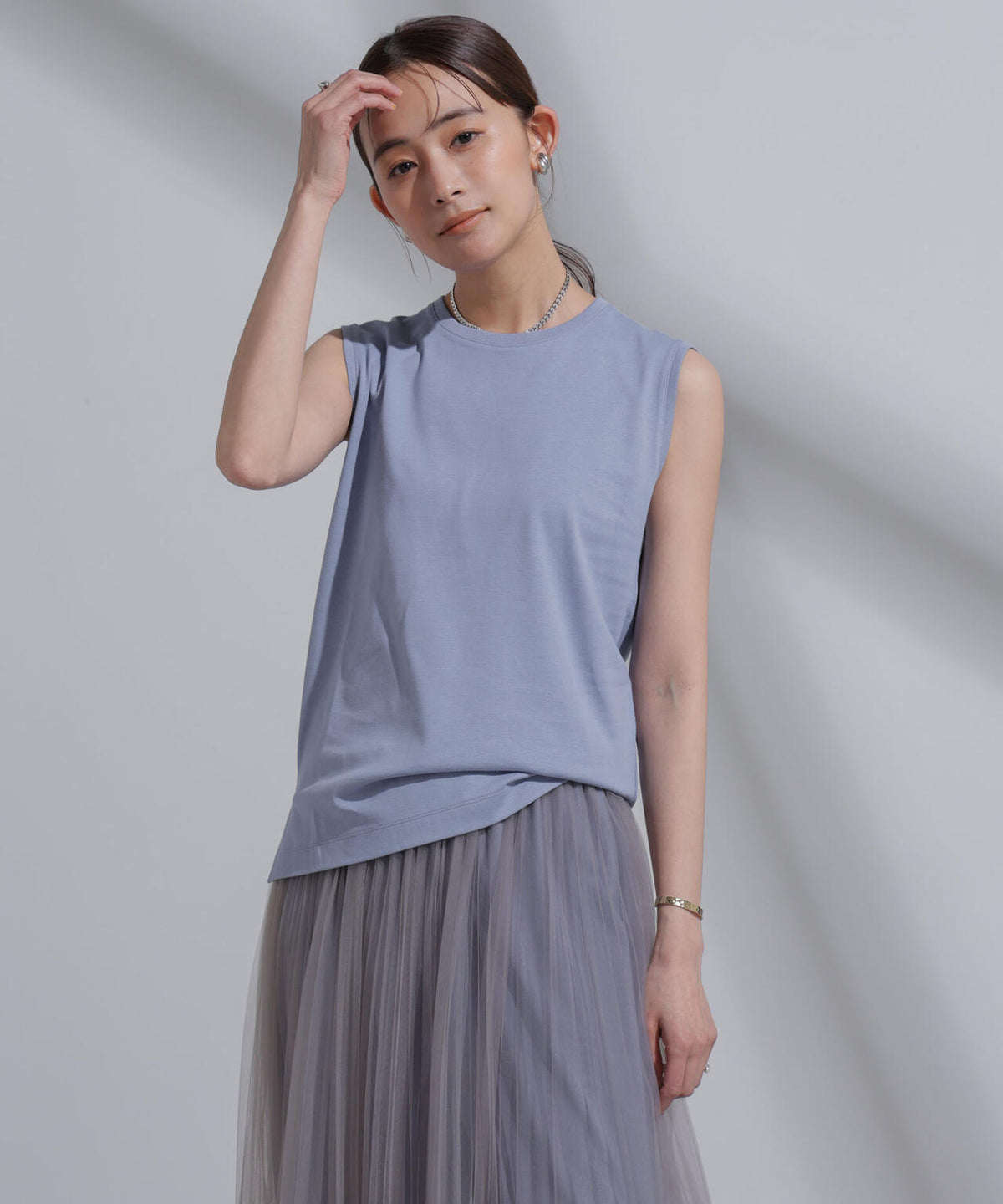 Anti Soaked(R) 汗染み防止 カラフルノースリTシャツ