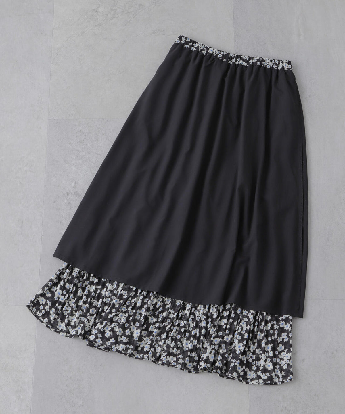 小花柄マジョリカプリーツスカート