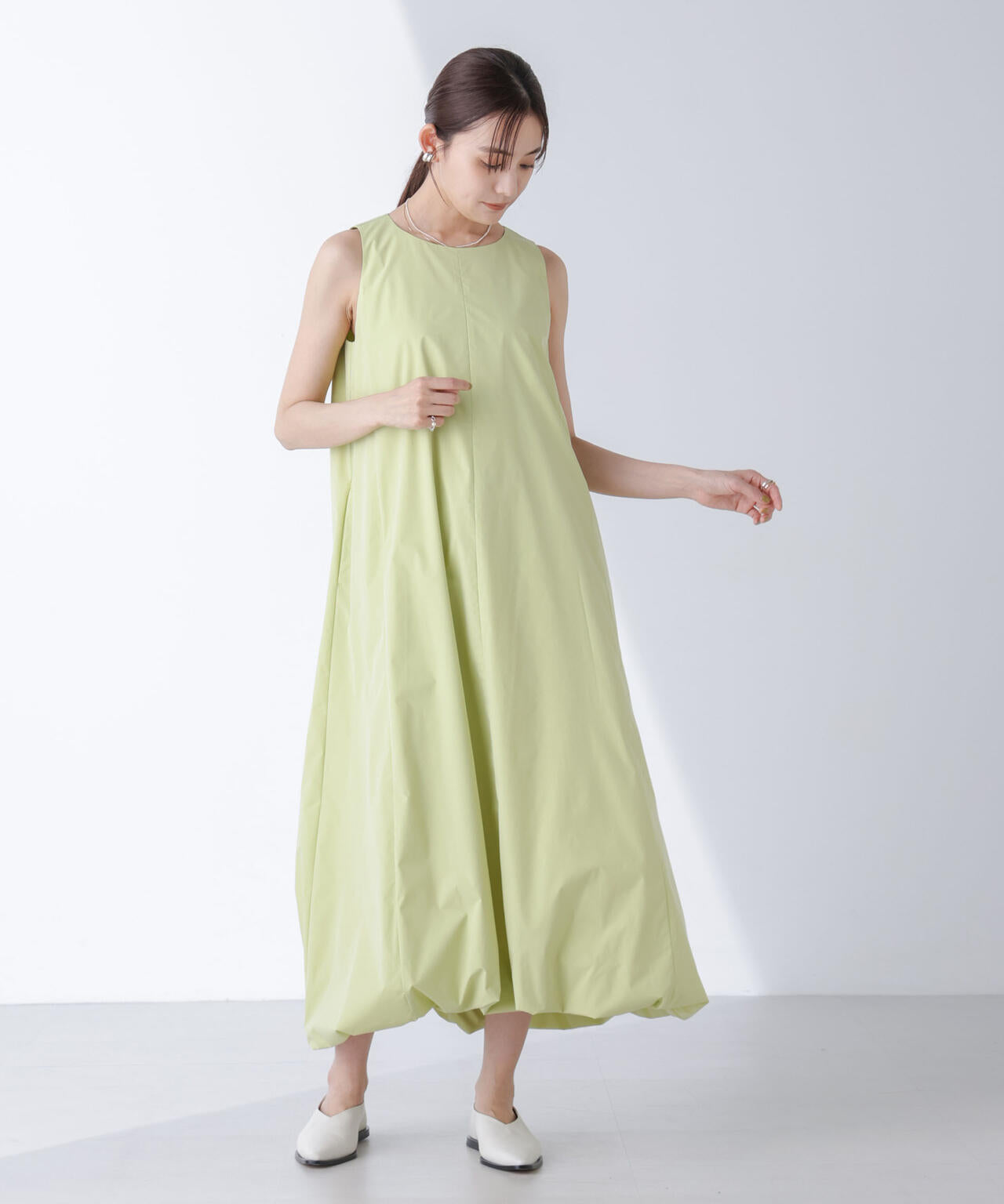 At PARK&DAILYWEAR/ノースリバルーンワンピース
