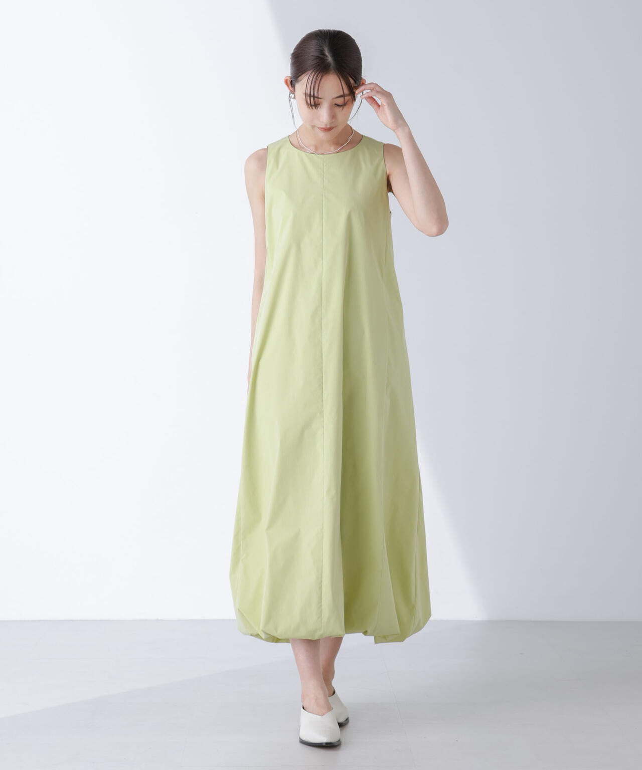 At PARK&DAILYWEAR/ノースリバルーンワンピース