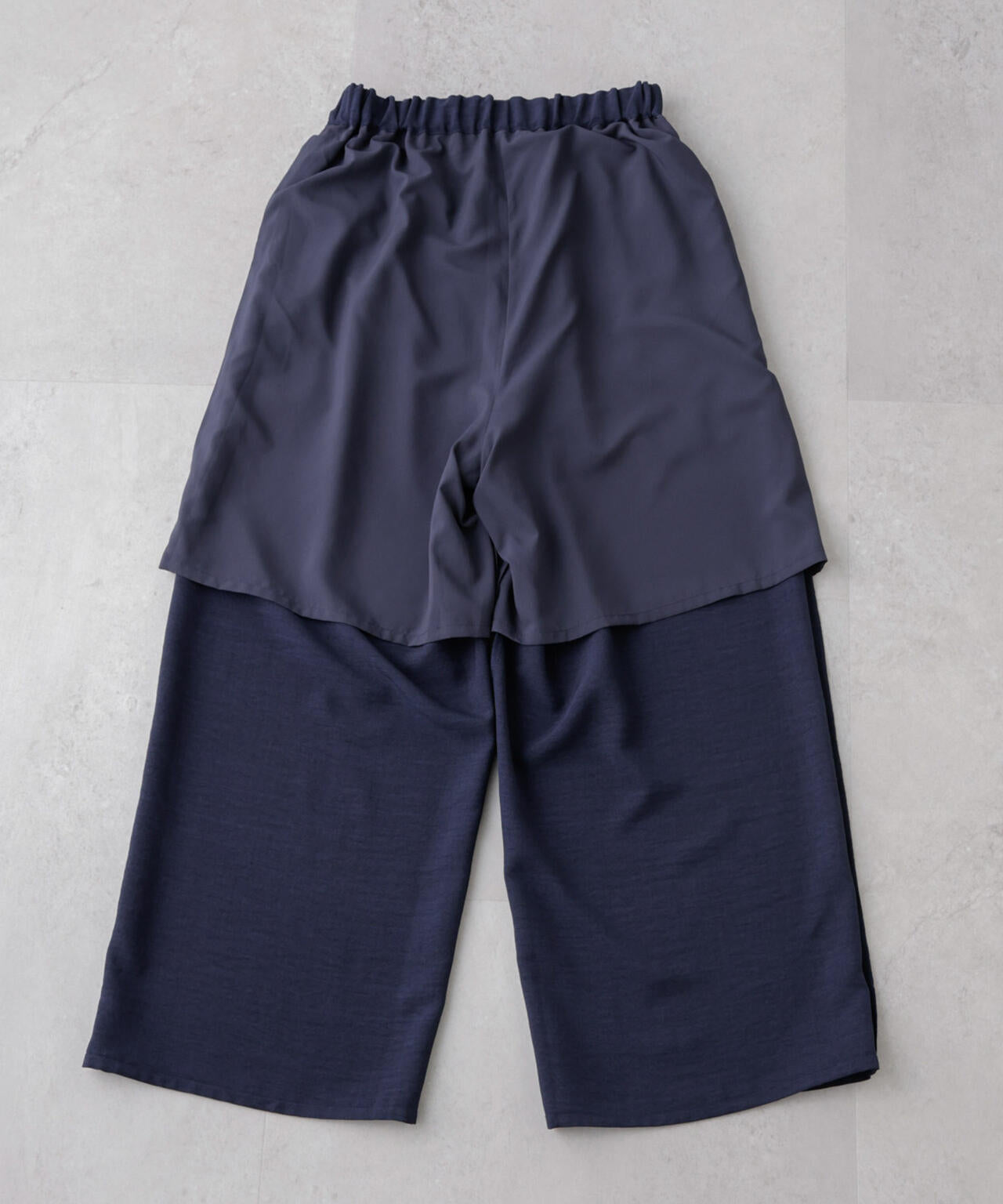 トップス×ワイドパンツセットアップ