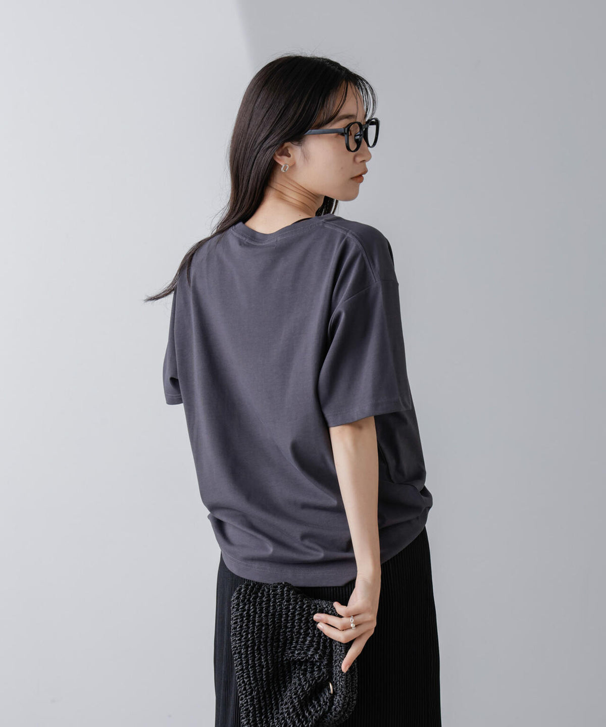 レタードグラフィックTシャツ