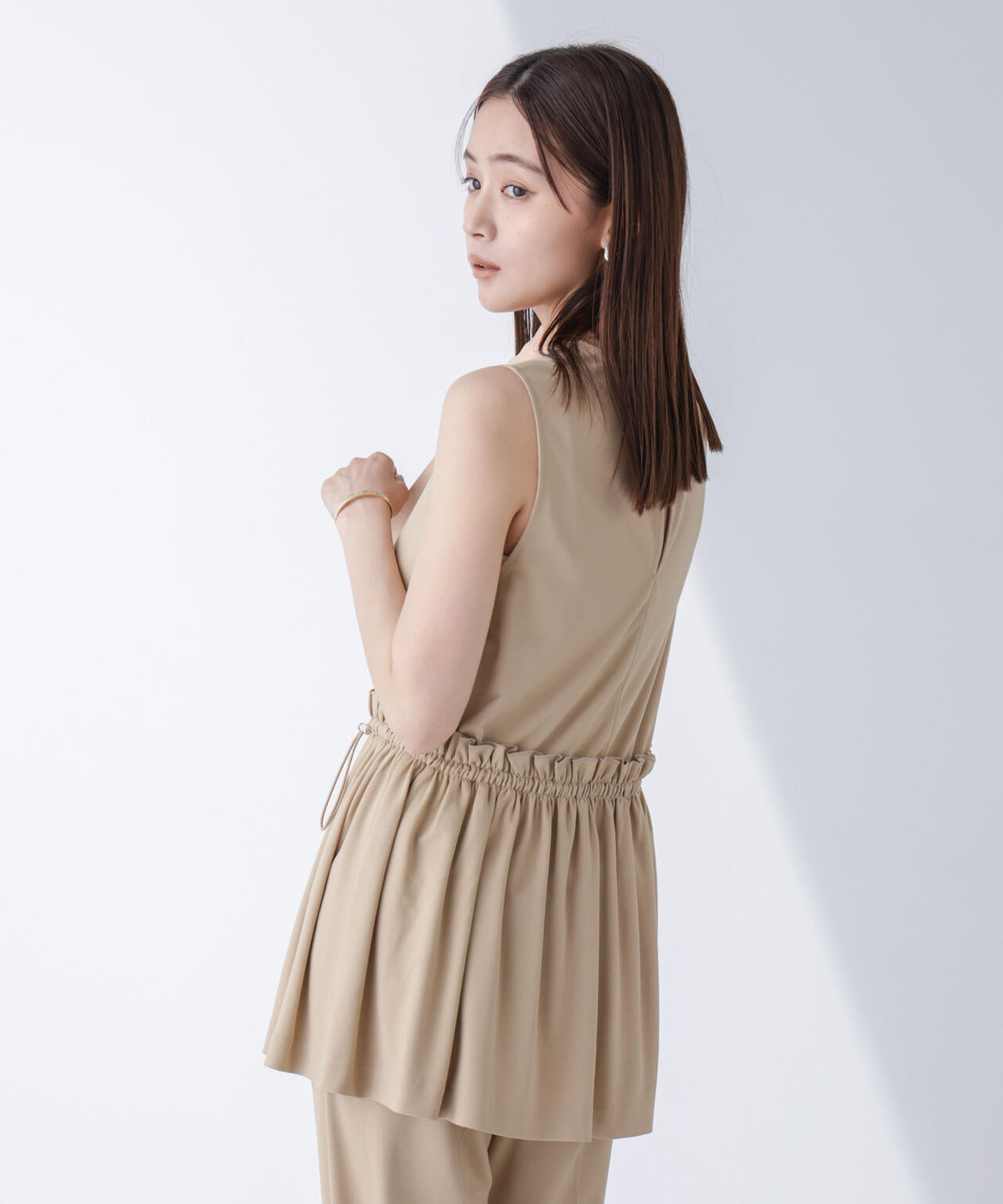 AtPARK&DAILYWEAR/サイドドロストトップス(セットアップ可)