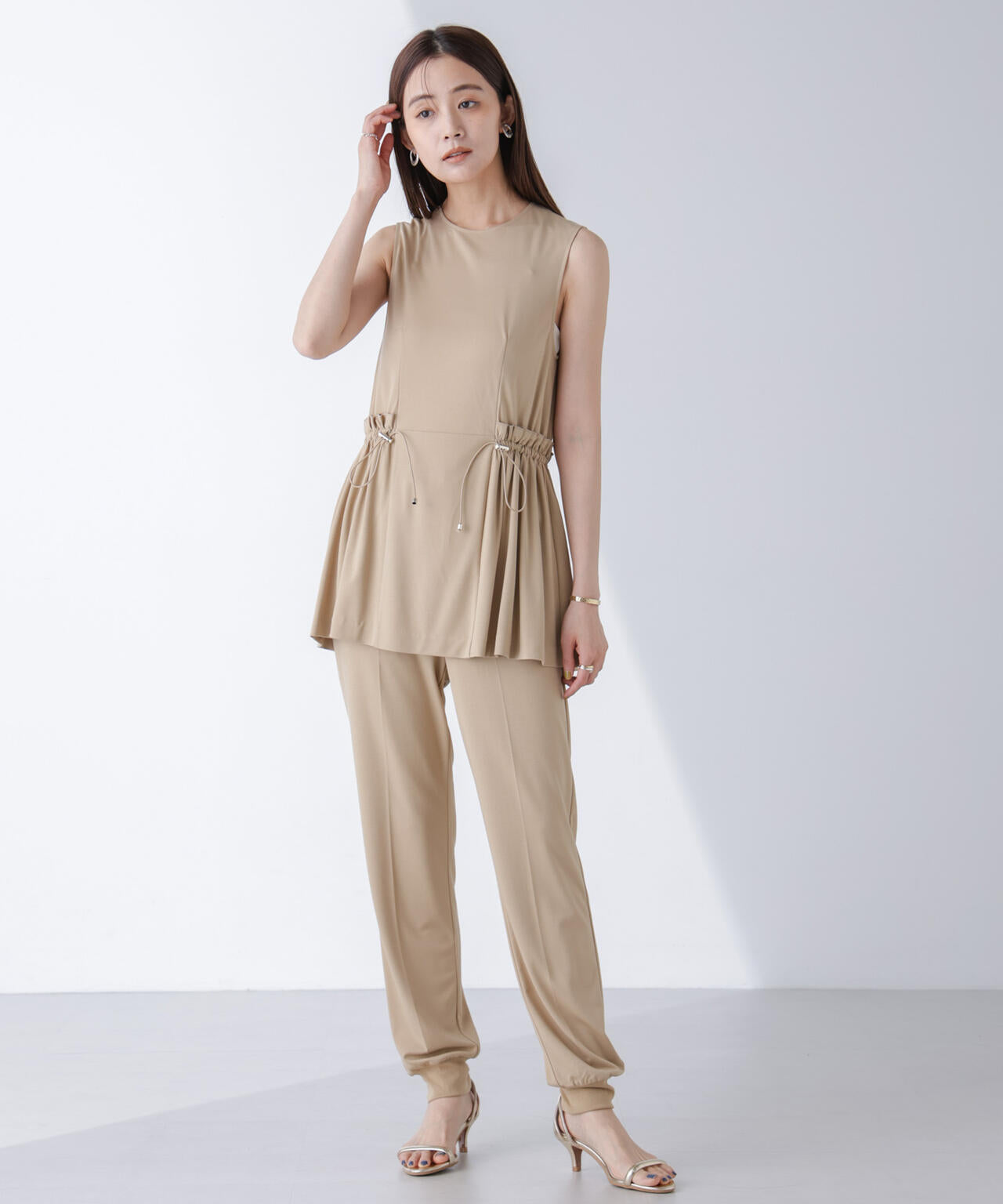 AtPARK&DAILYWEAR/サイドドロストトップス(セットアップ可)