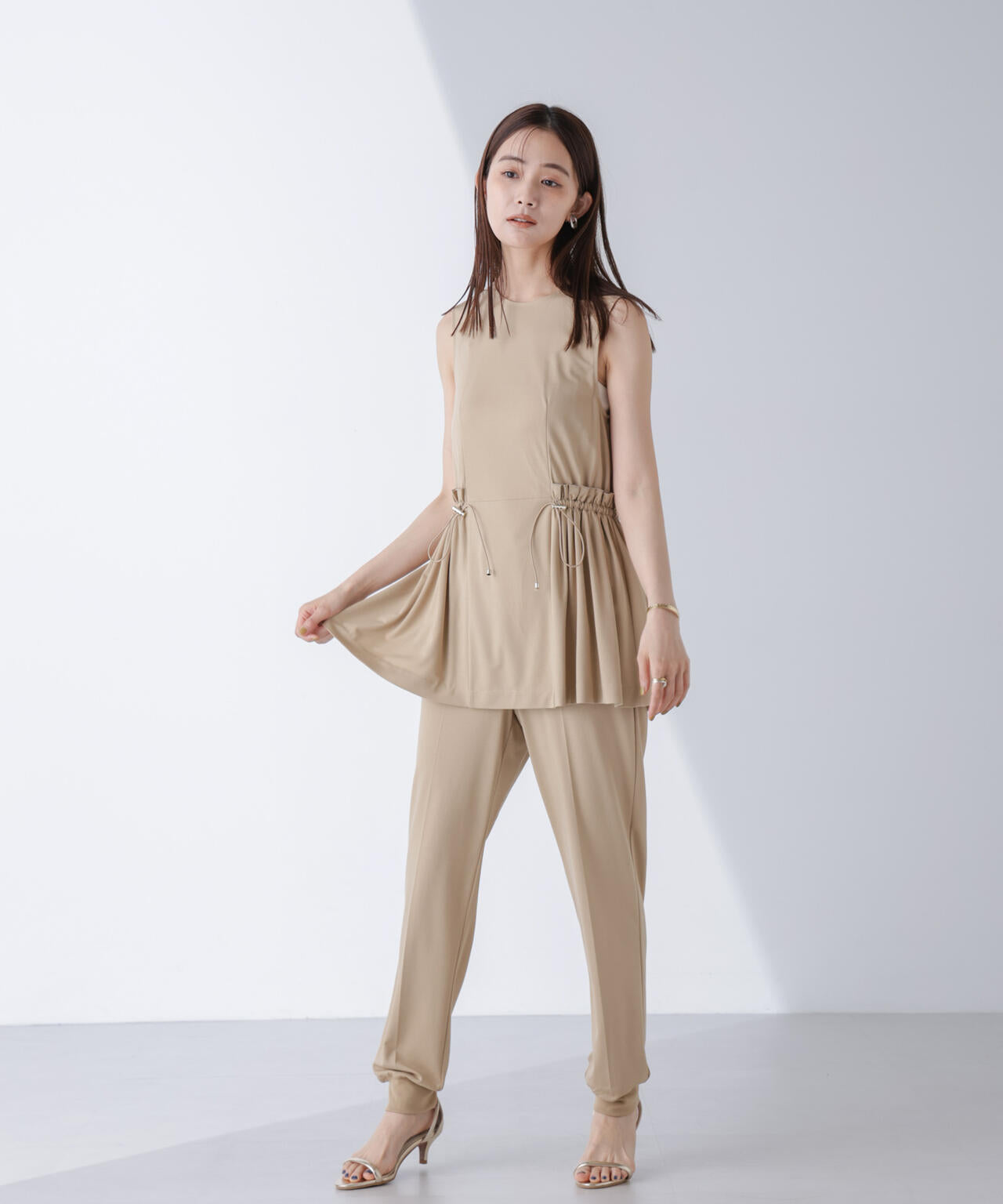 AtPARK&DAILYWEAR/サイドドロストトップス(セットアップ可)