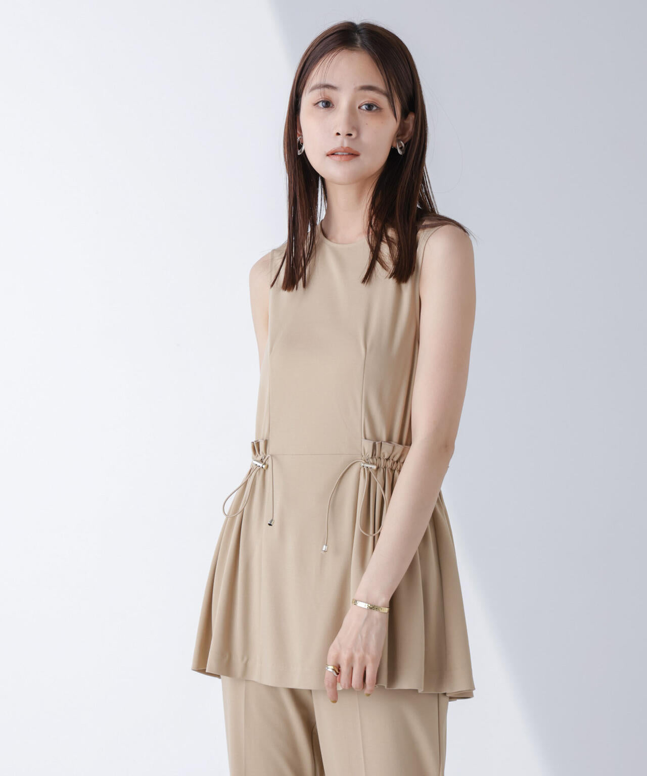 AtPARK&DAILYWEAR/サイドドロストトップス(セットアップ可)