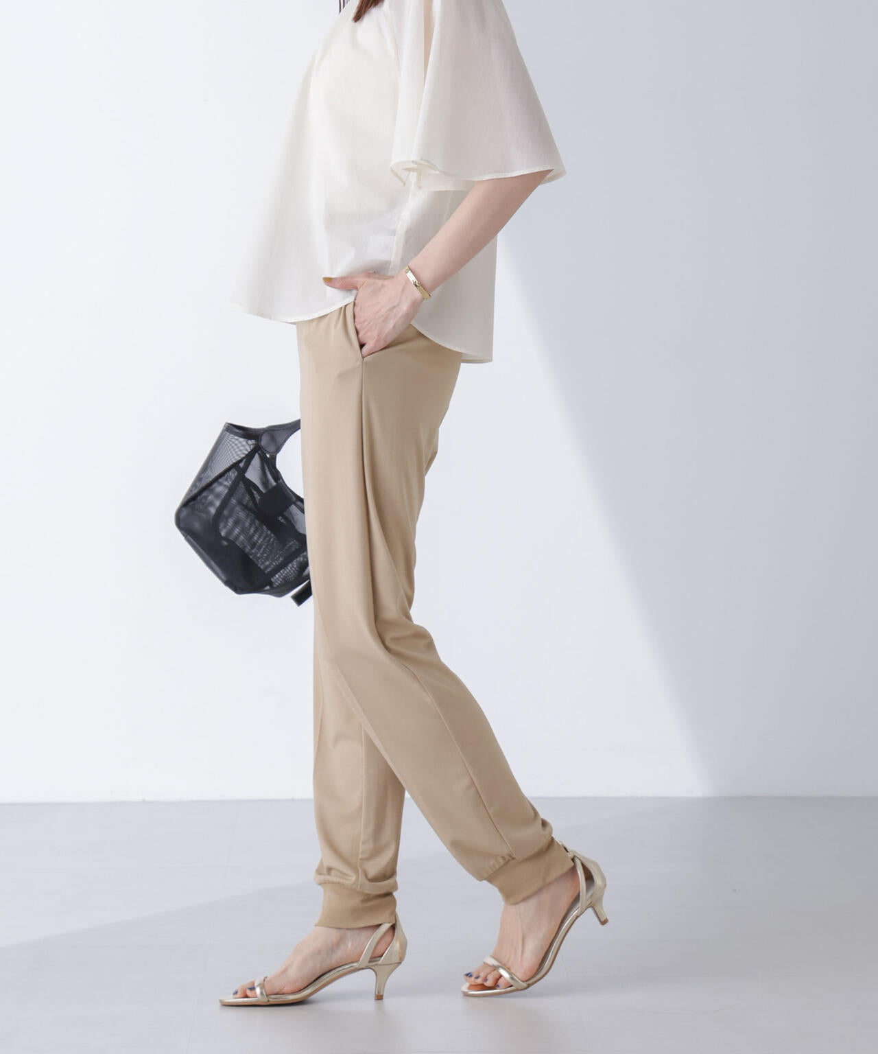 AtPARK&DAILYWEAR/スリットジョガーパンツ(セットアップ可)