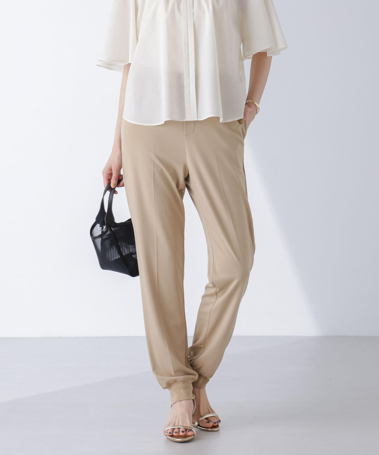 AtPARK&DAILYWEAR/スリットジョガーパンツ(セットアップ可)
