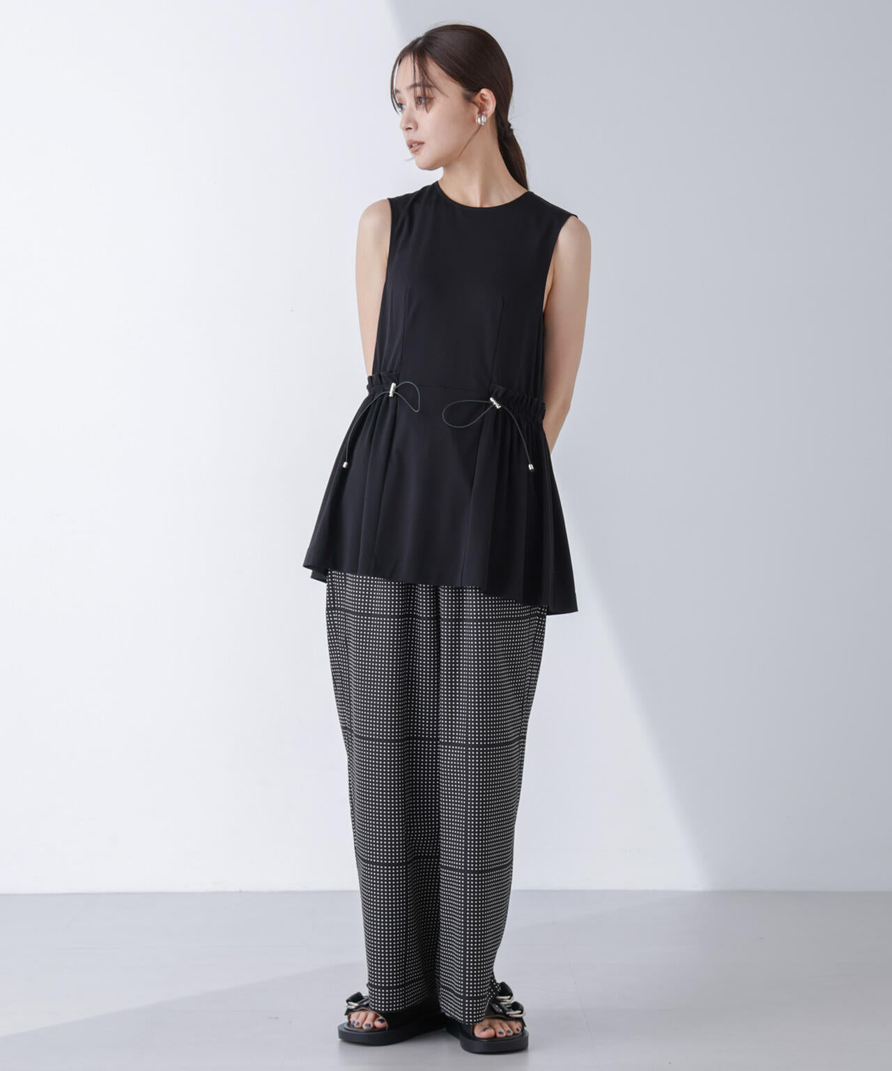 AtPARK&DAILYWEAR/ドットプリントパンツ